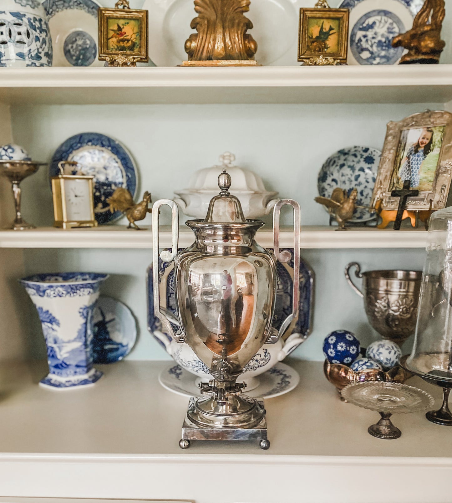 Antique Walker & Hall Silverplate Urn – Grand Grecian Form