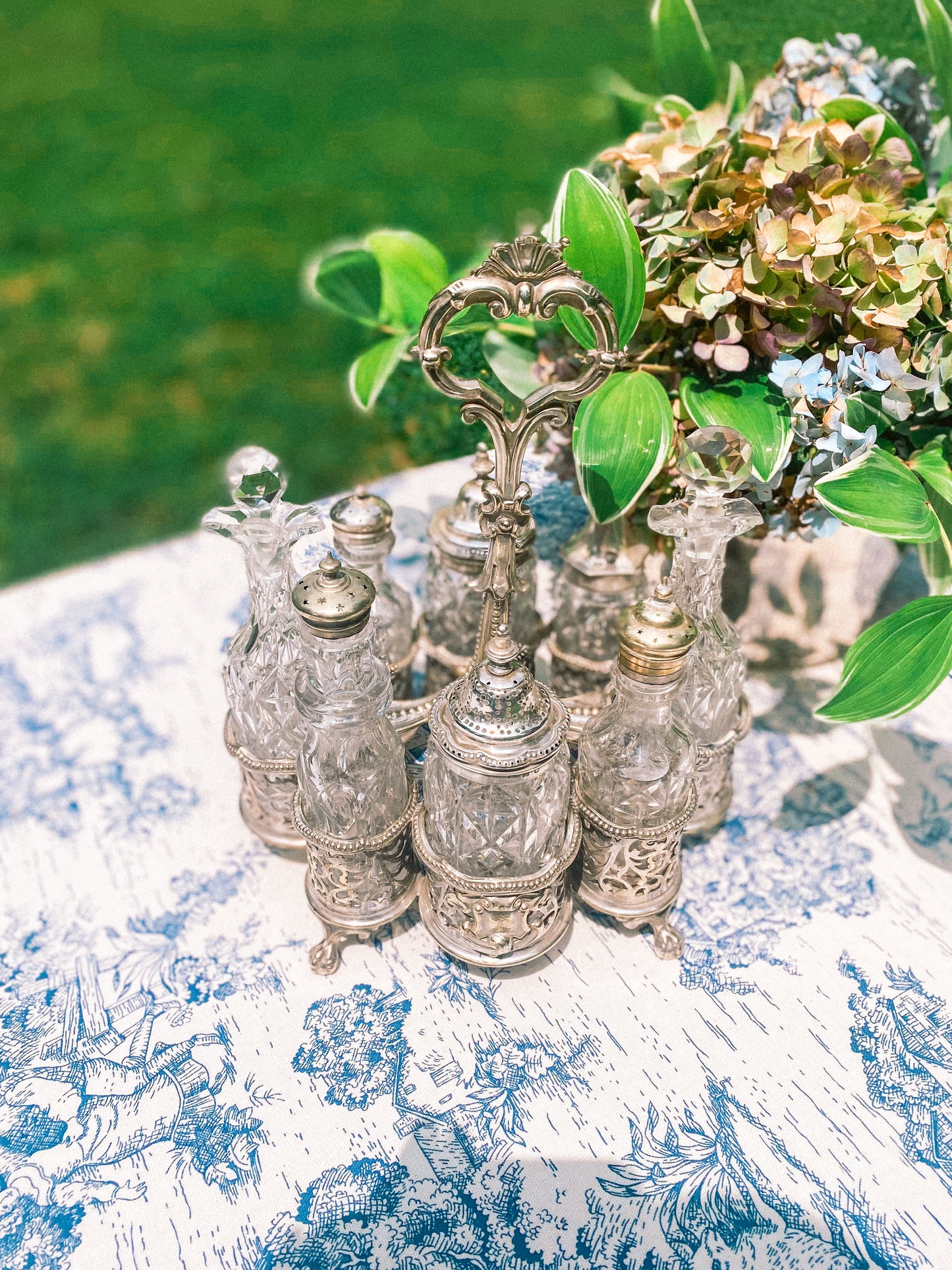 FABULOUS Antique Cruet Set