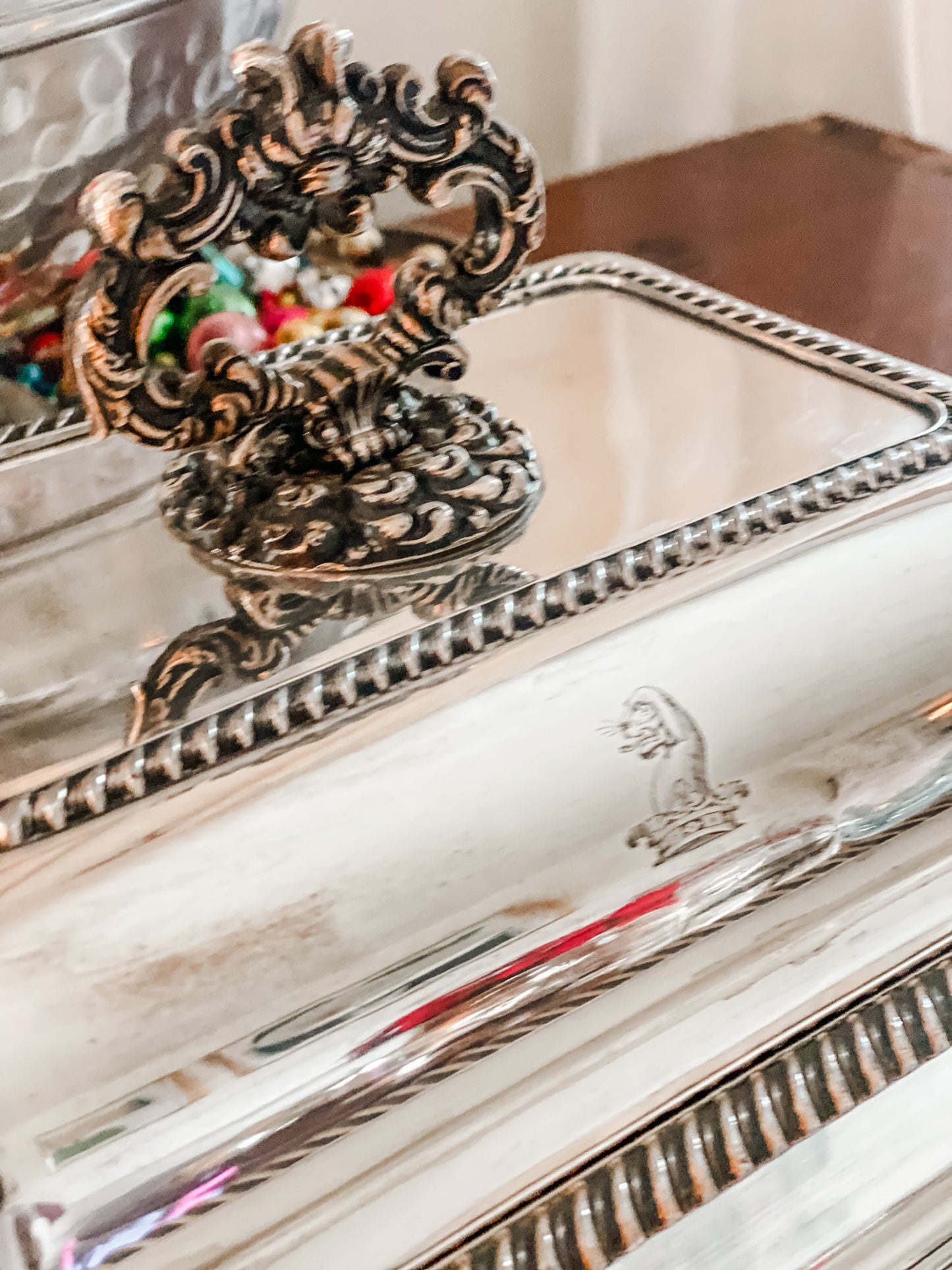 Historic and Remarkable Example of Old Sheffield Plate 3-piece Chafing Dish