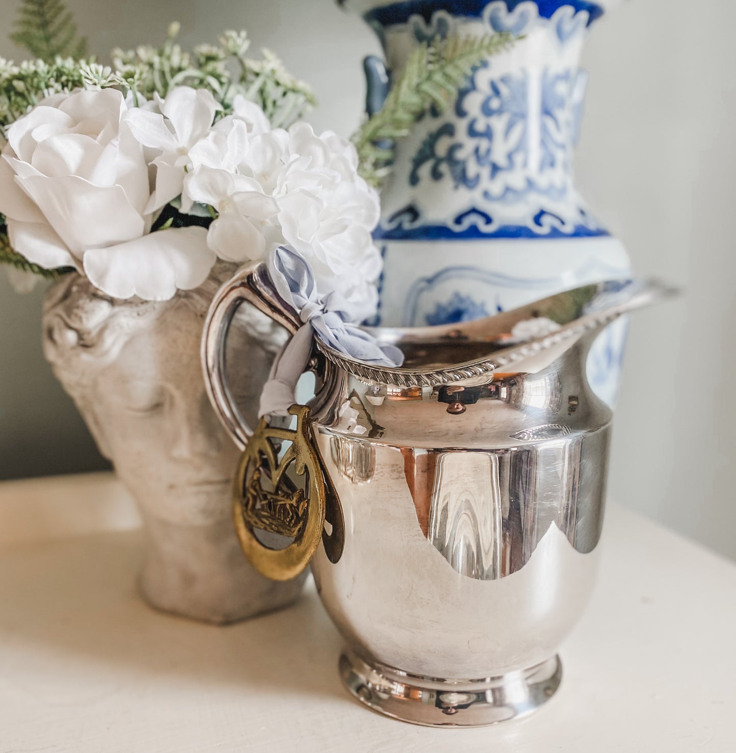 Elegant Poole Water Pitcher