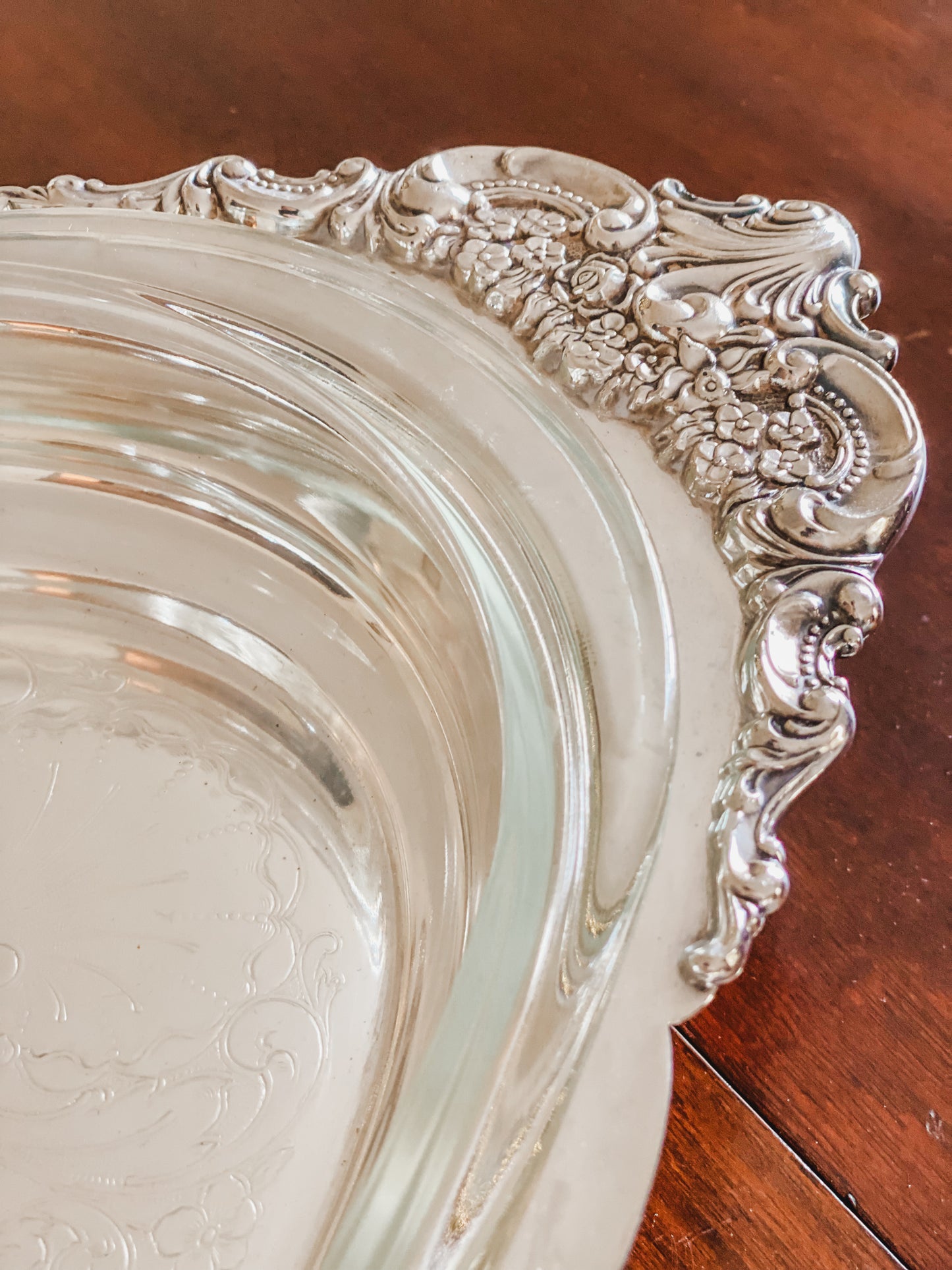 23" Long Huge Baroque Serving Dish