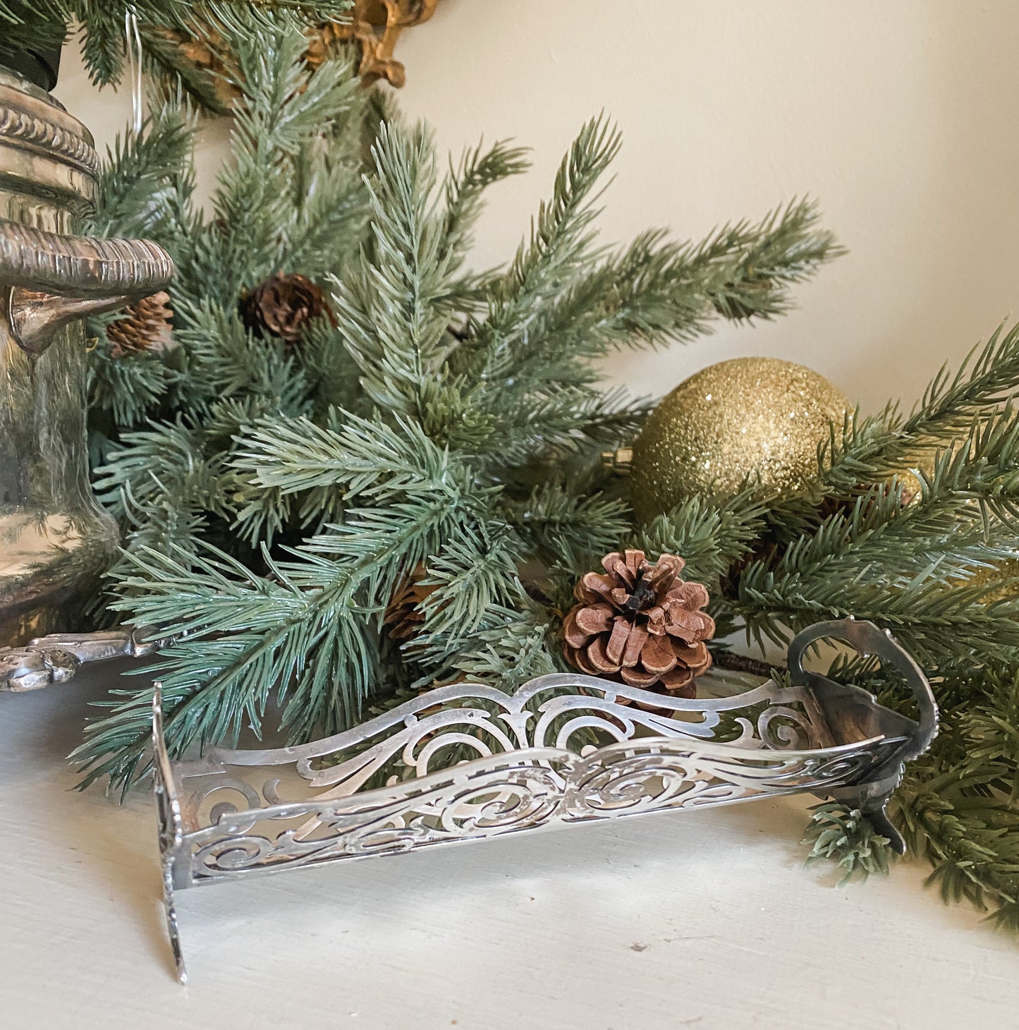 Antique Sugar Cube Holder