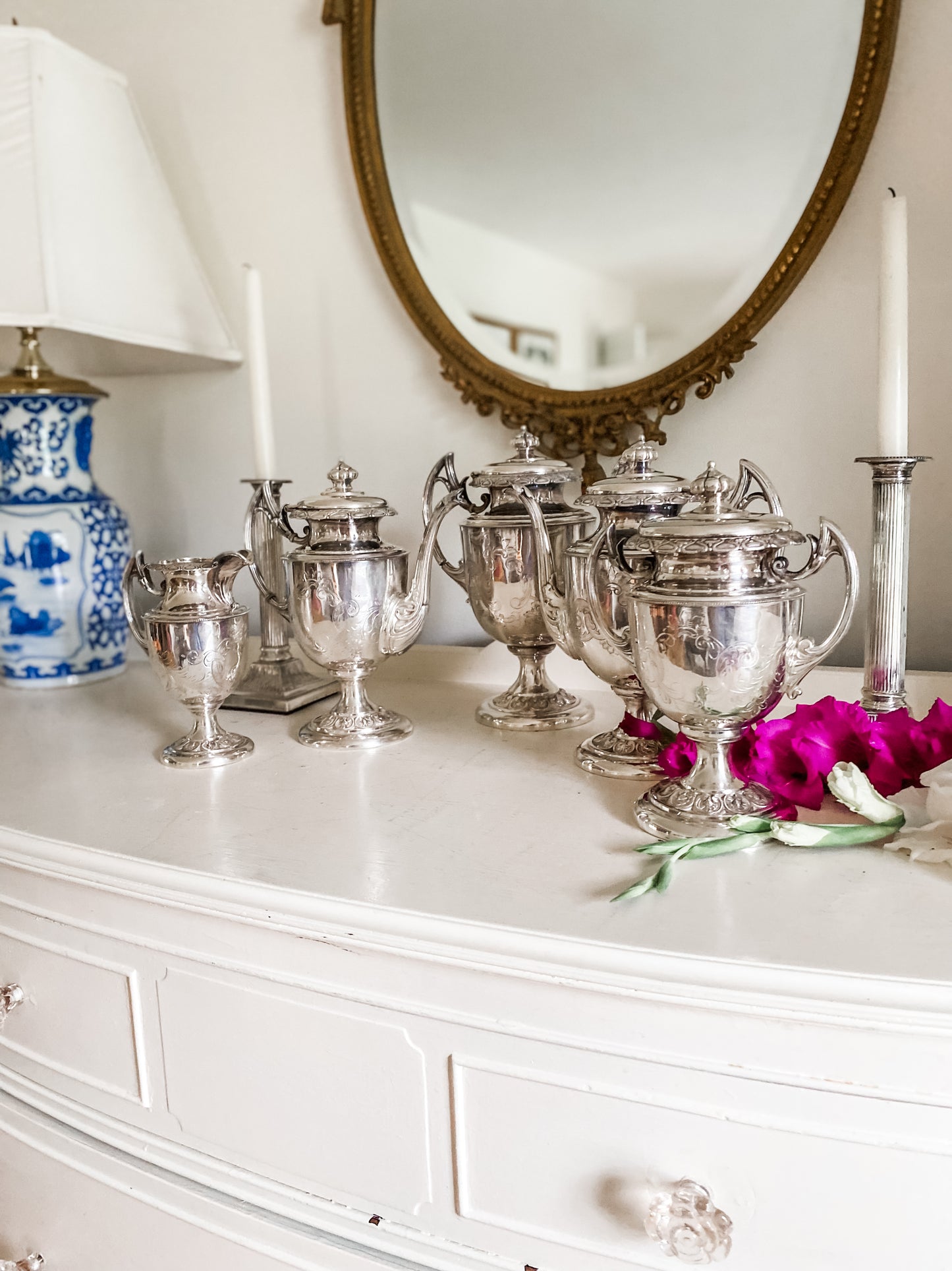 Stunning Antique Tea Set