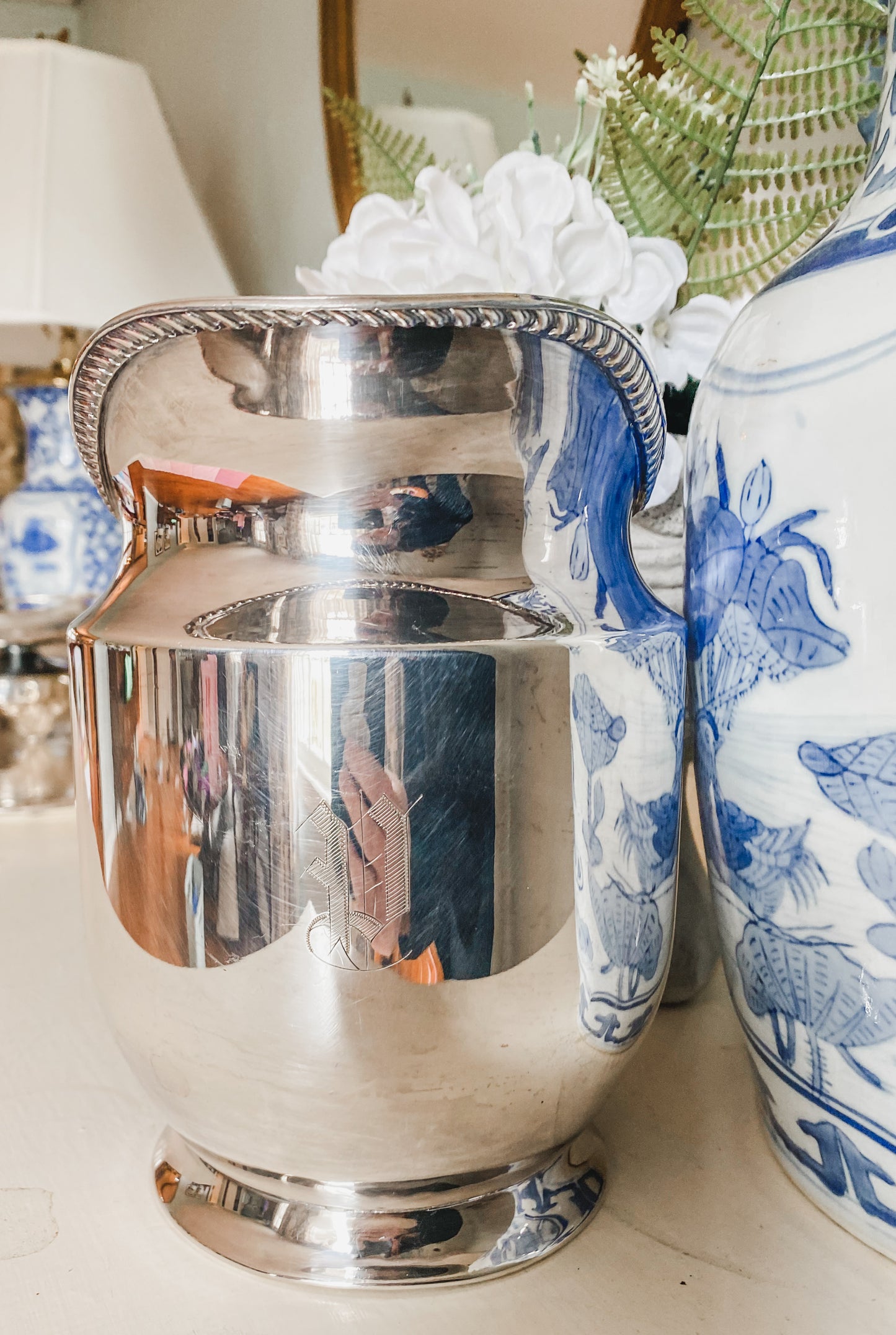 Elegant Poole Water Pitcher