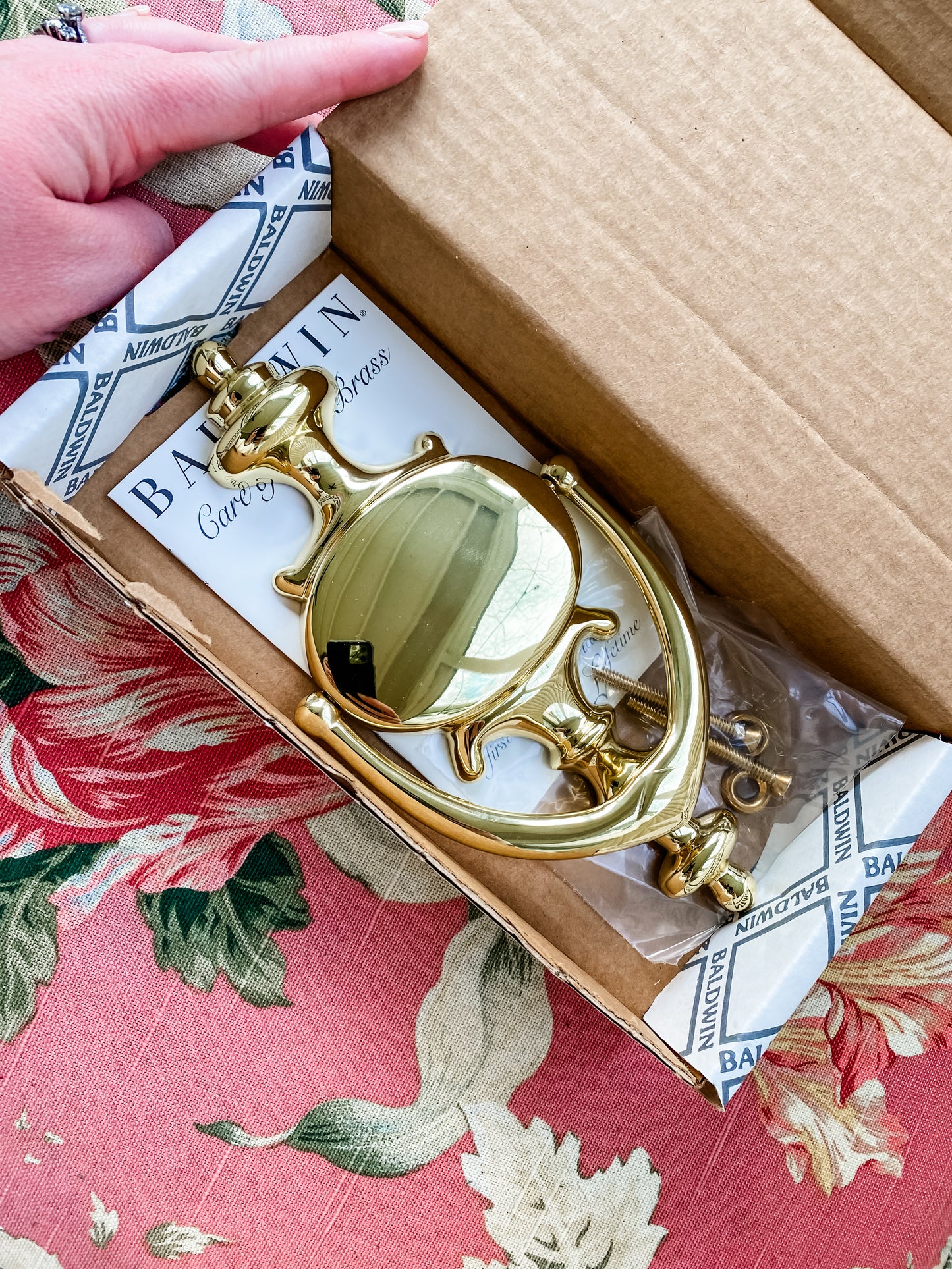 Classic Baldwin Brass Knocker