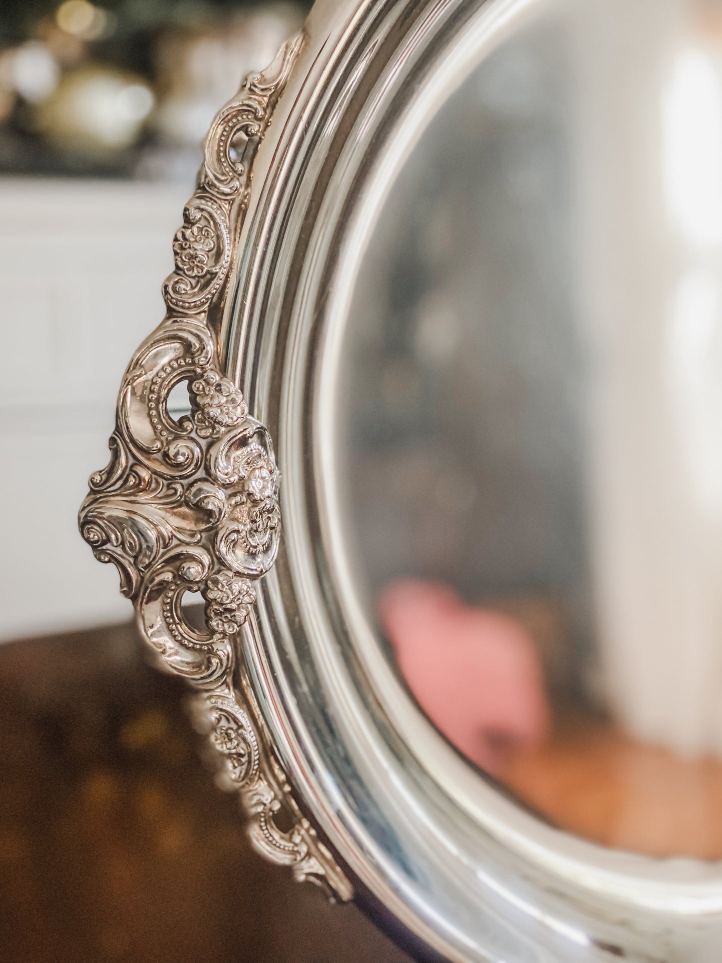 Stunning Baroque Double Handled Tray