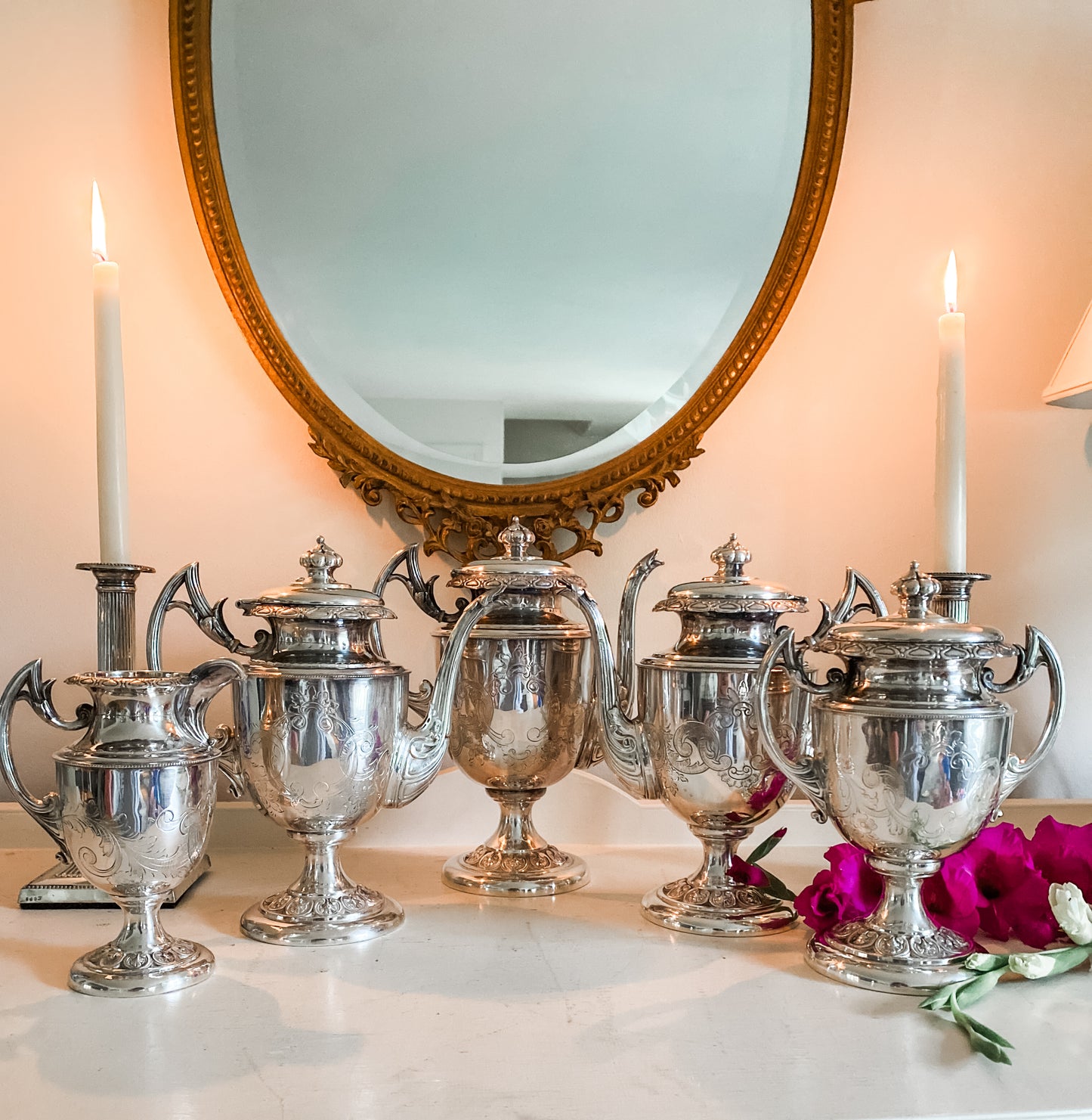 Stunning Antique Tea Set