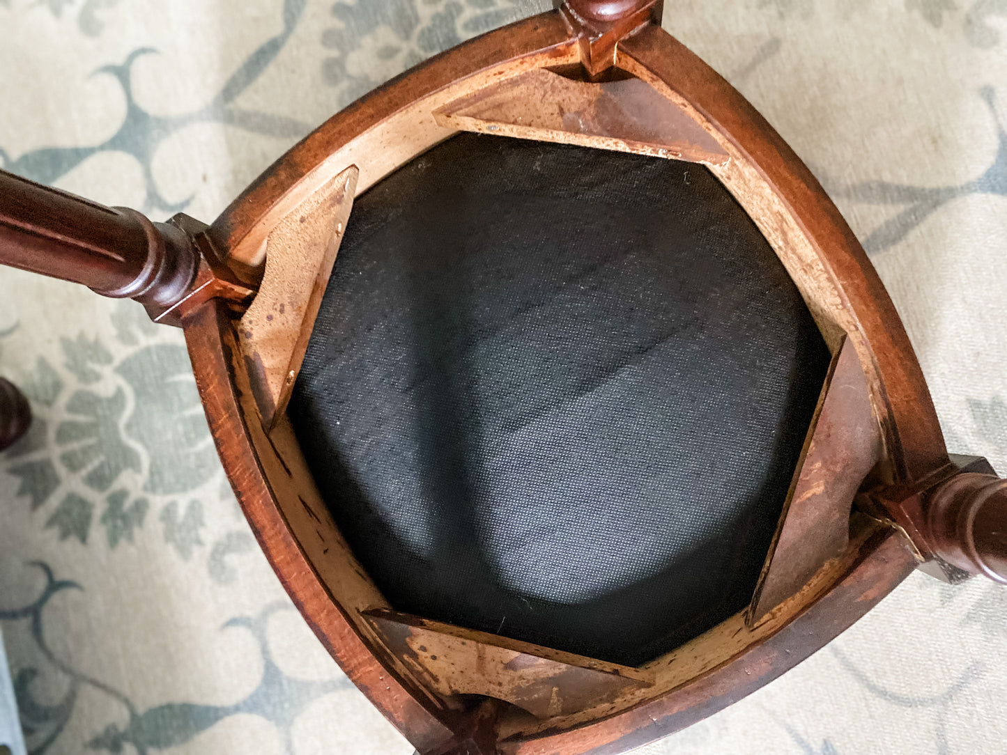 Delightful Needlepoint Louis XVI Stool