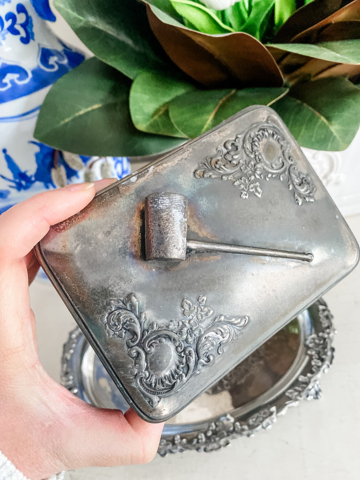 Antique Victorian Tobacco Box