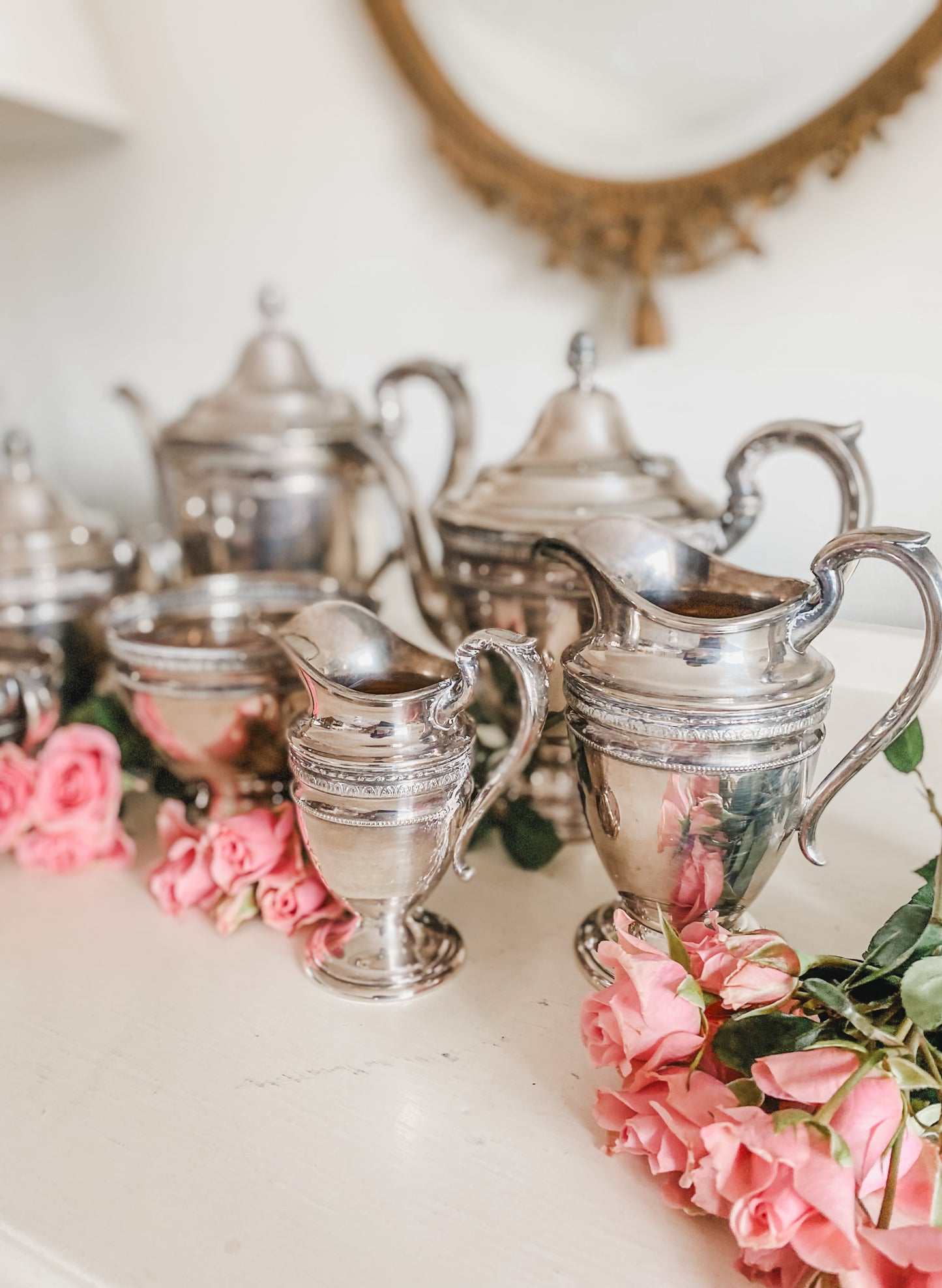 Grand 7-Piece Antique Gorham Tea & Coffee Service – Exquisite