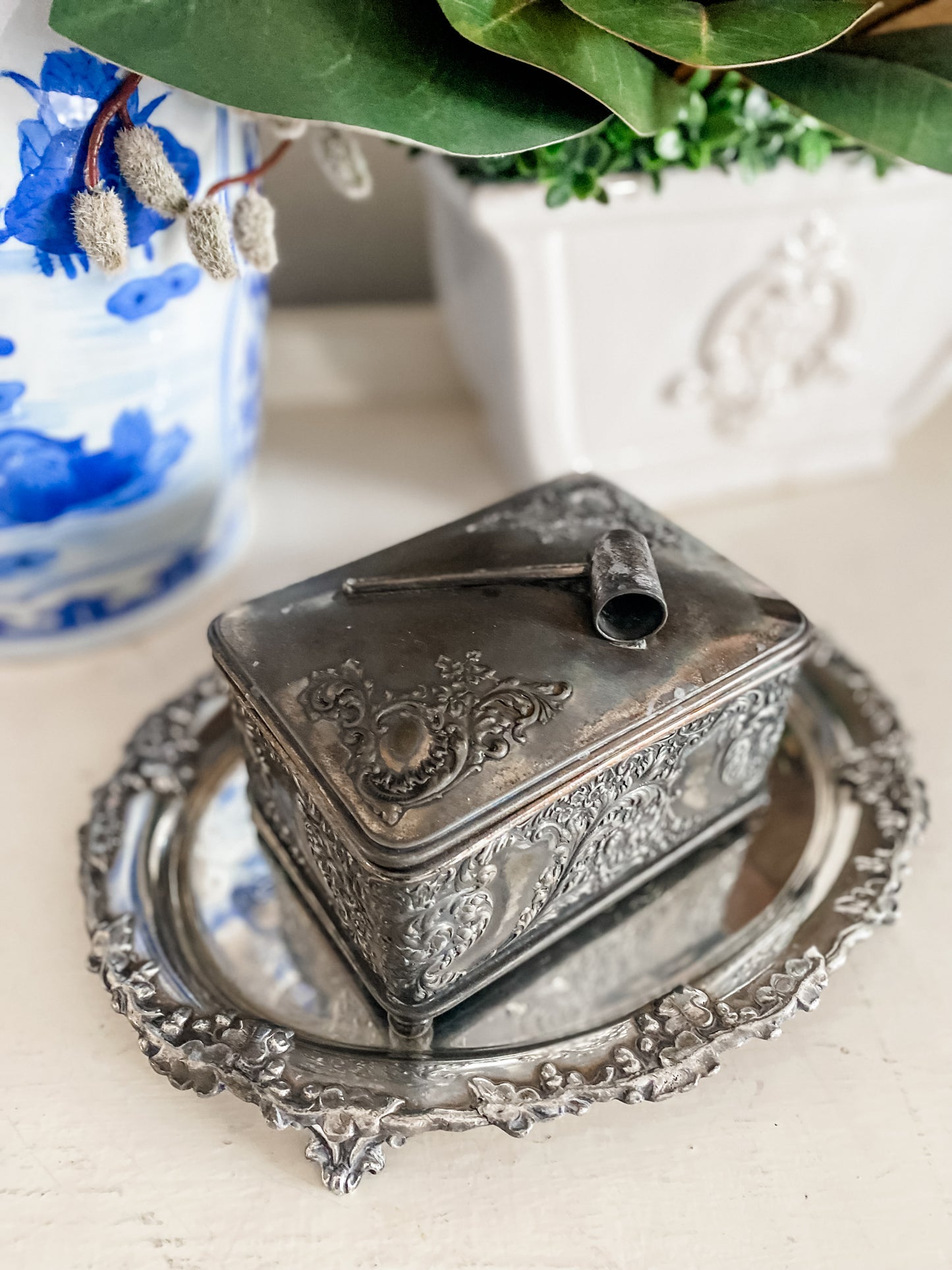 Antique Victorian Tobacco Box