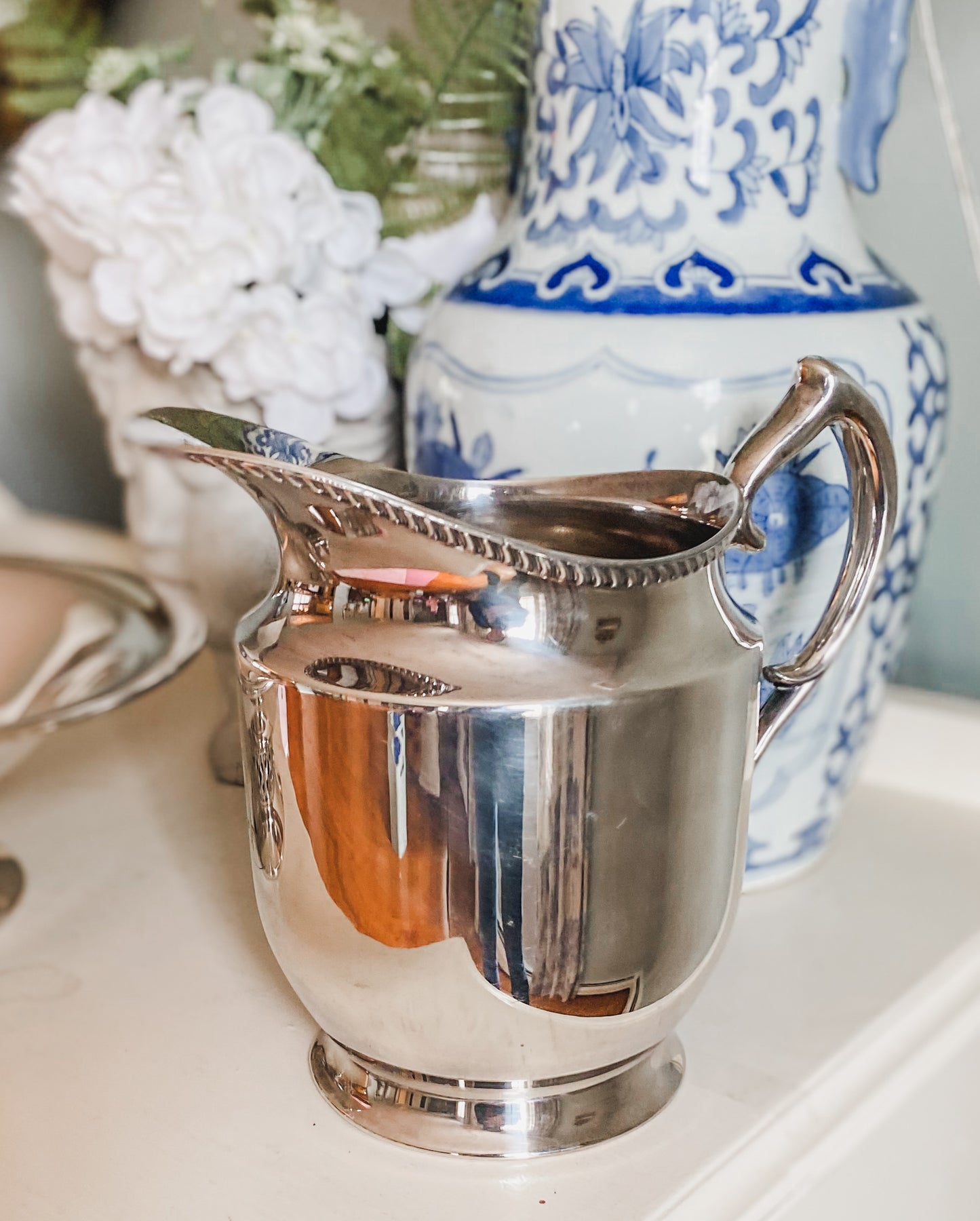 Elegant Poole Water Pitcher