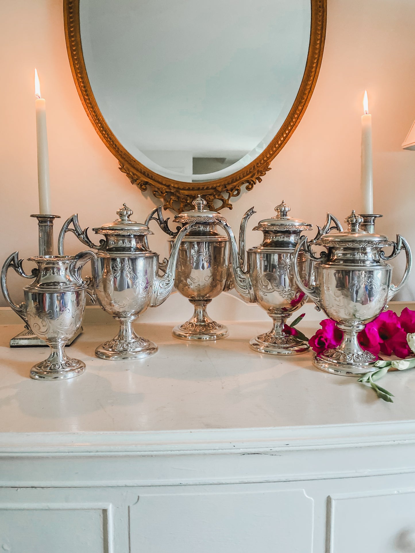 Antique Candlesticks from the 1800s