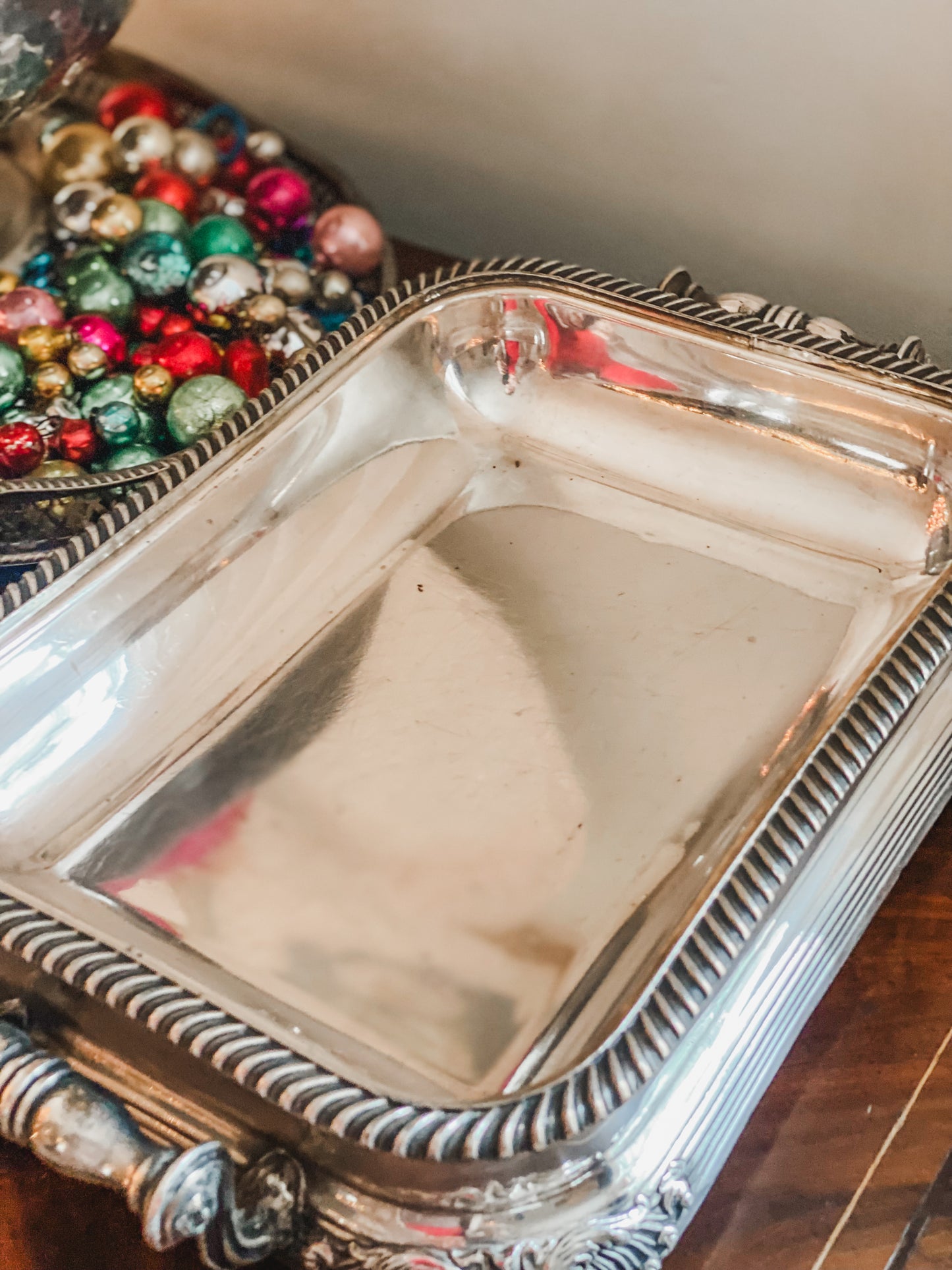 Historic and Remarkable Example of Old Sheffield Plate 3-piece Chafing Dish
