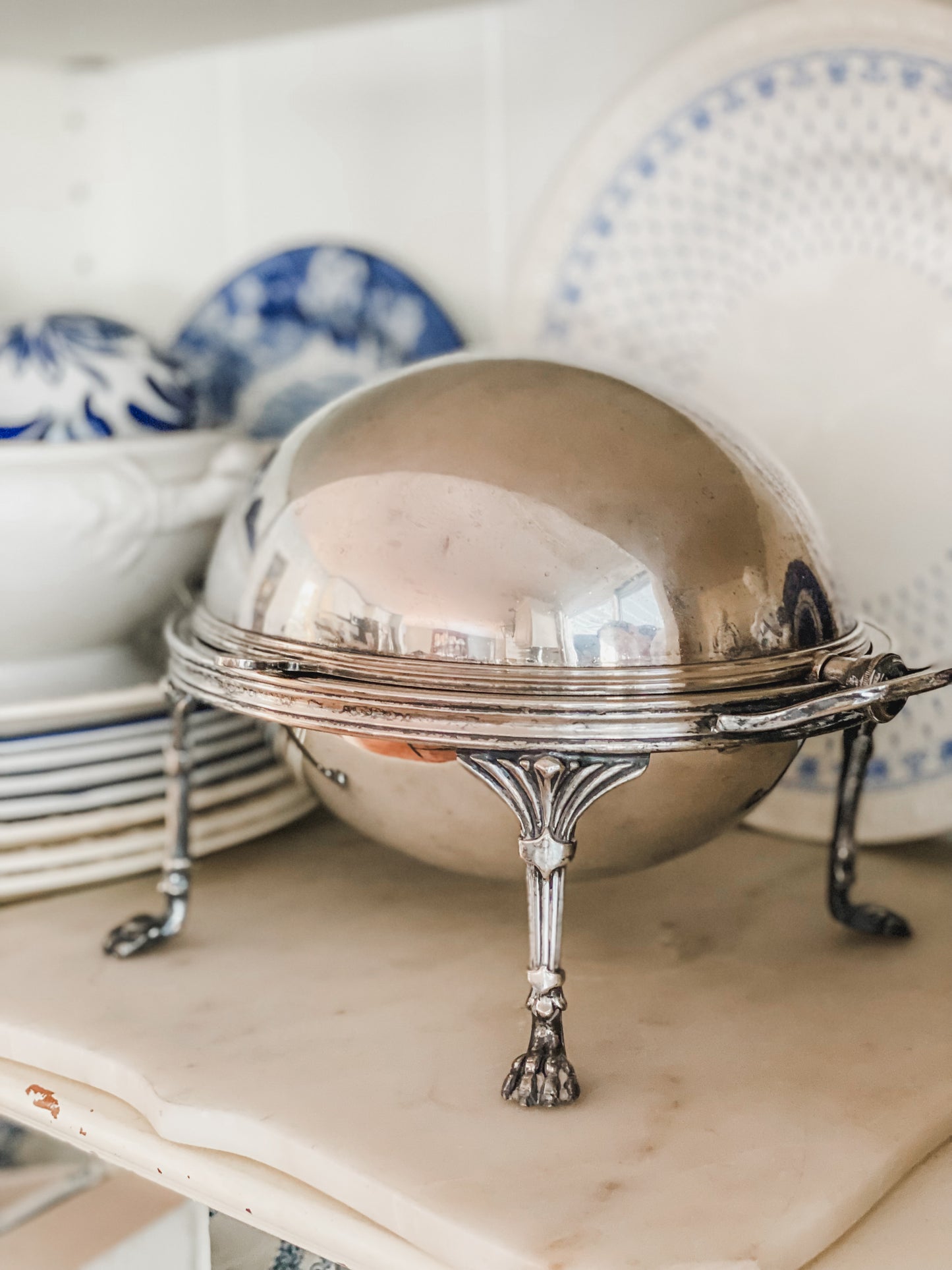 Antique Revolving Dome Server