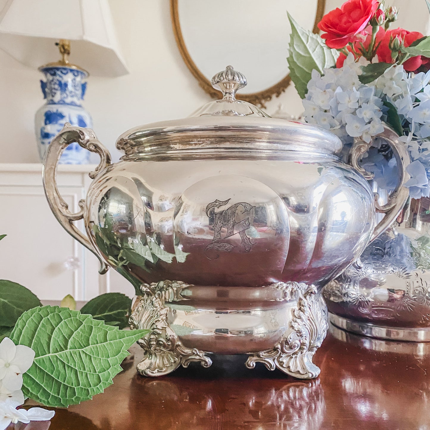 Middletown Silver Quadroupleplate Tureen