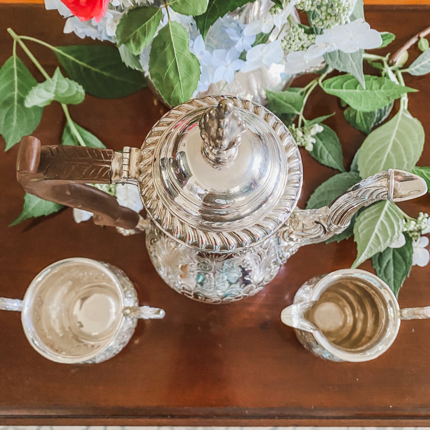 Antique English Tea Set By Barker Brothers