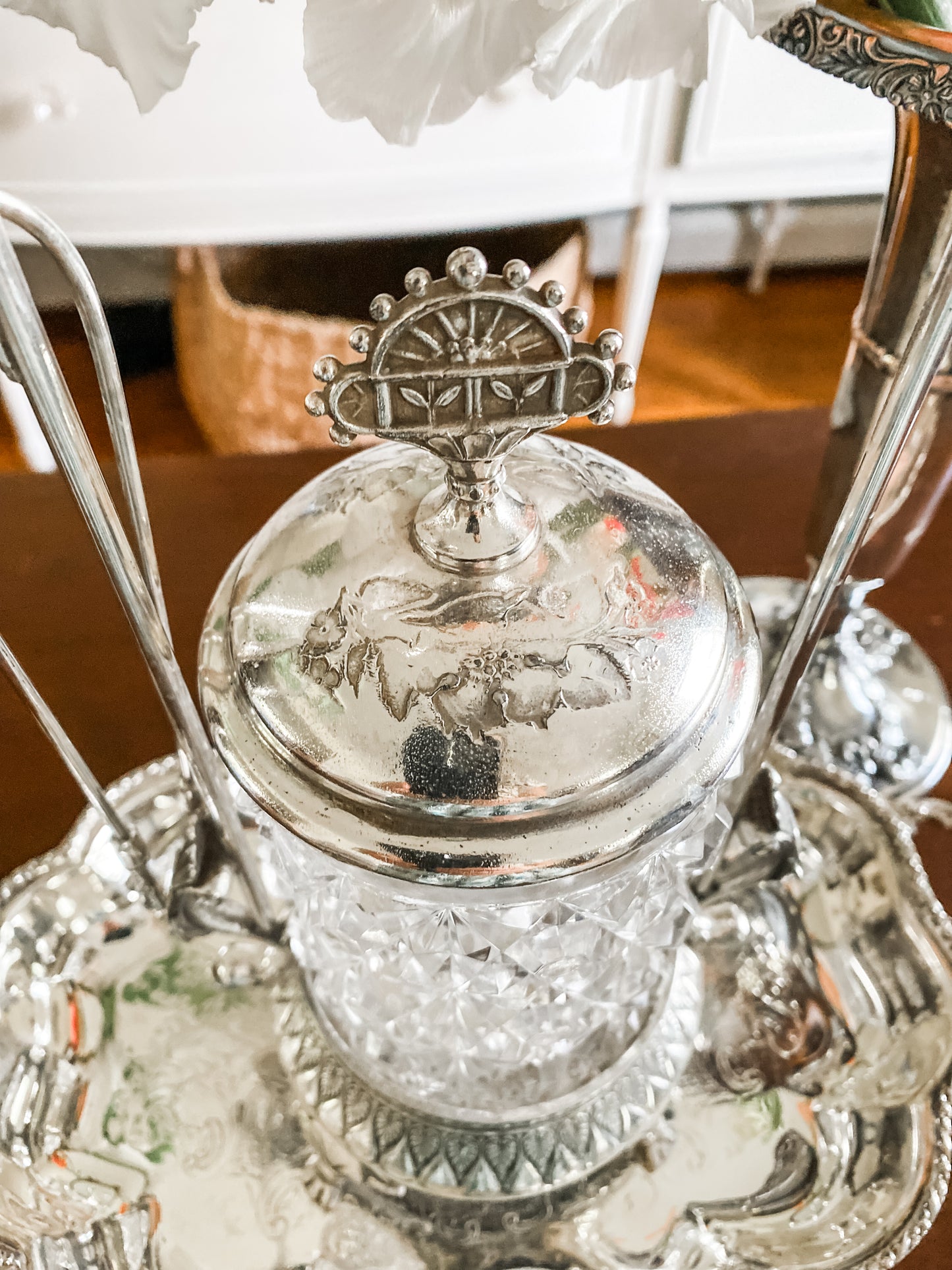 Victorian Pickle Castor Circa Late 1800's