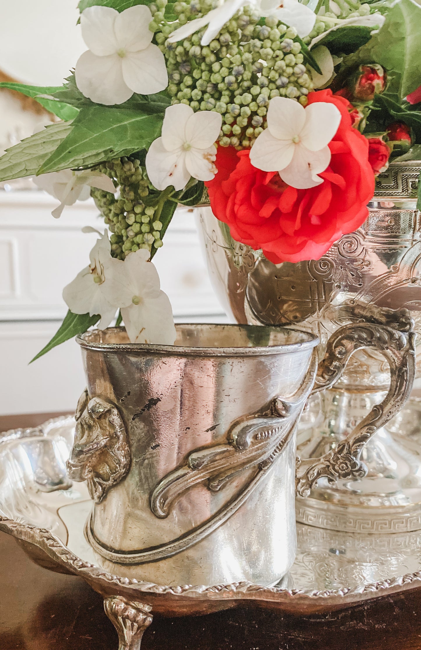 Victorian Quadroupleplate Cup