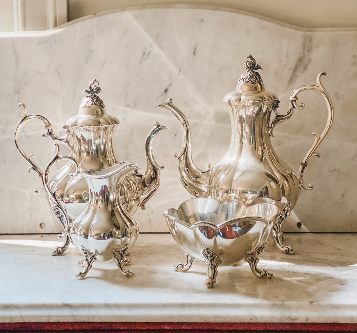 Outstanding Reed And Barton Tea Set