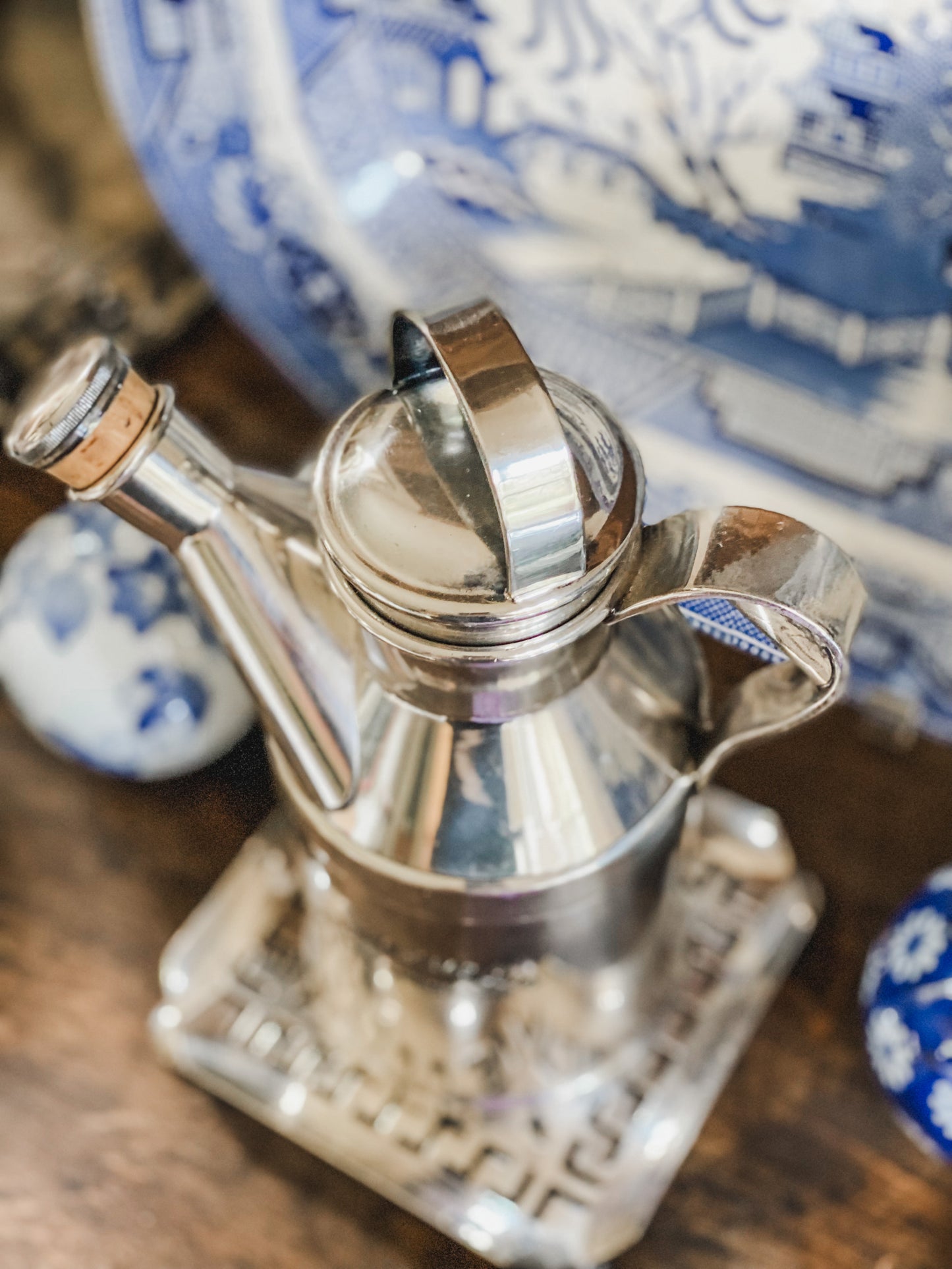 Antique Cocktail Shaker Custom Made for The Homestead