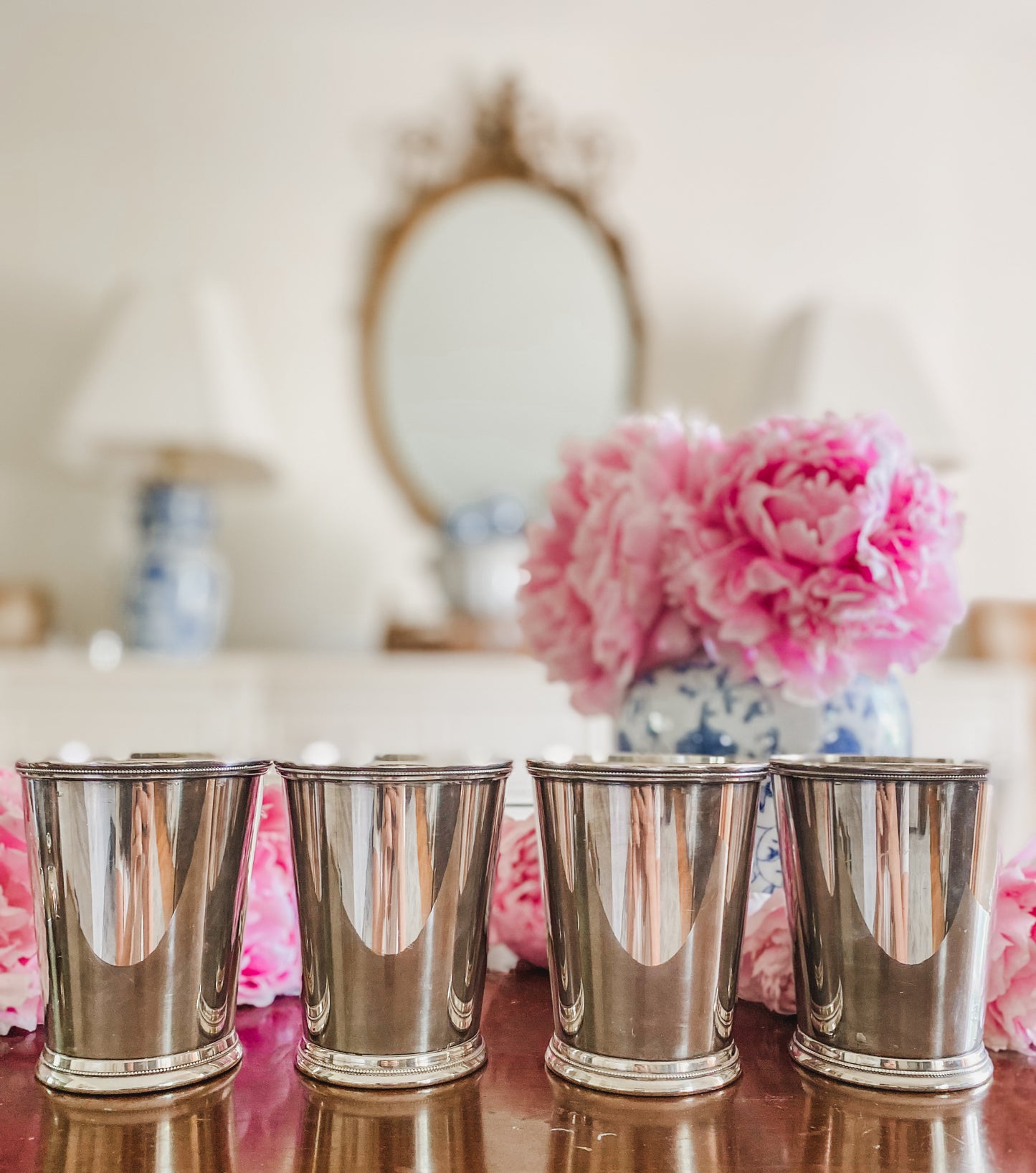 Set of 4 E.G. Webster & Son Mint Julep Cups