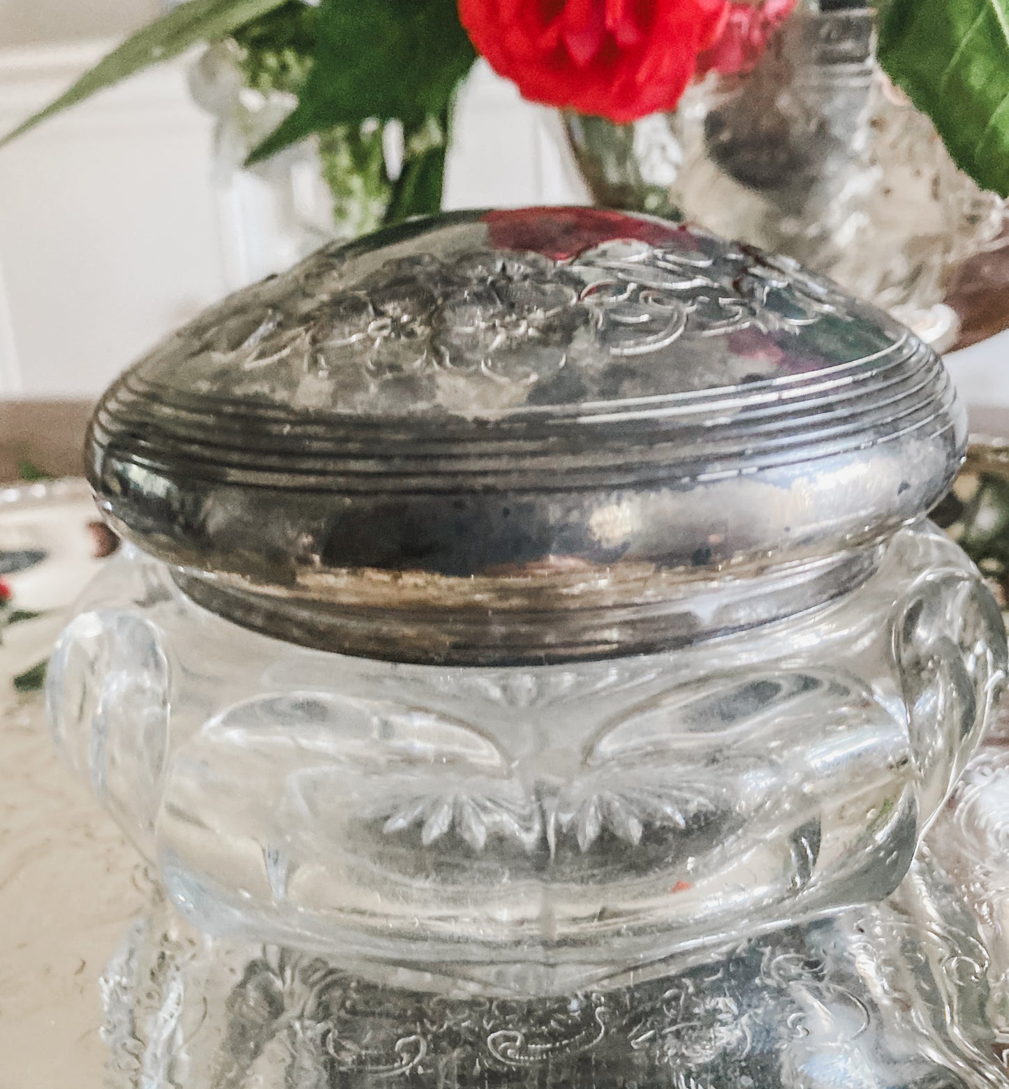 Antique Vanity Jar