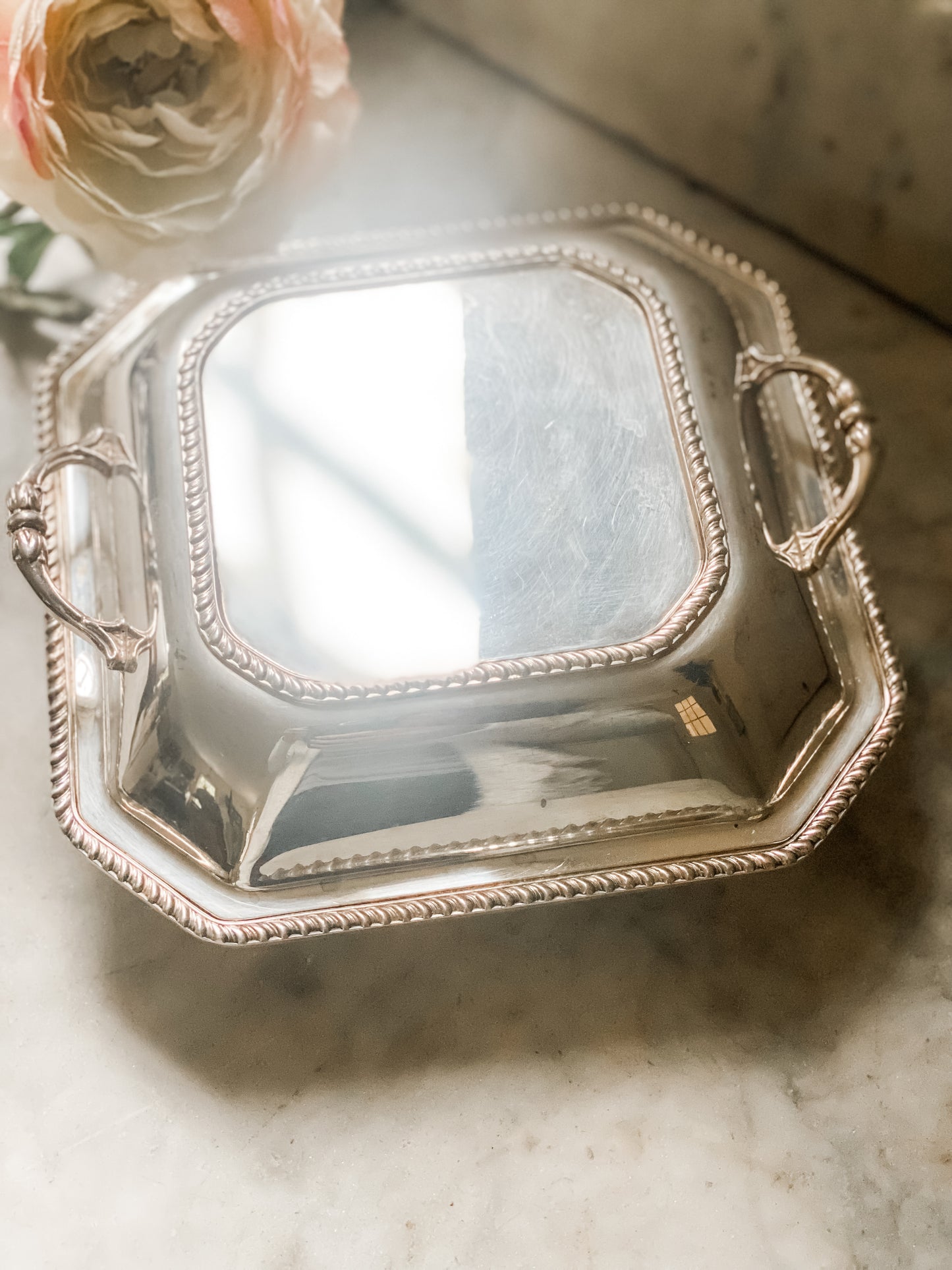 Delightful Roped Edge Covered Dish