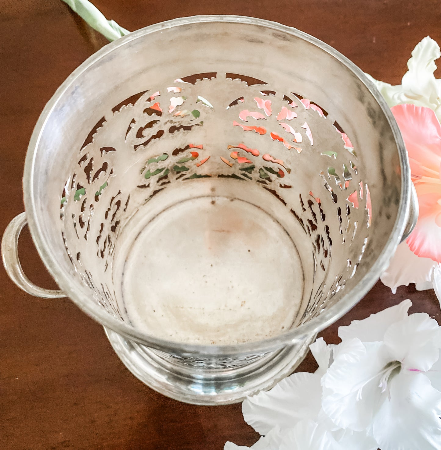 Large Pierced bottle holder