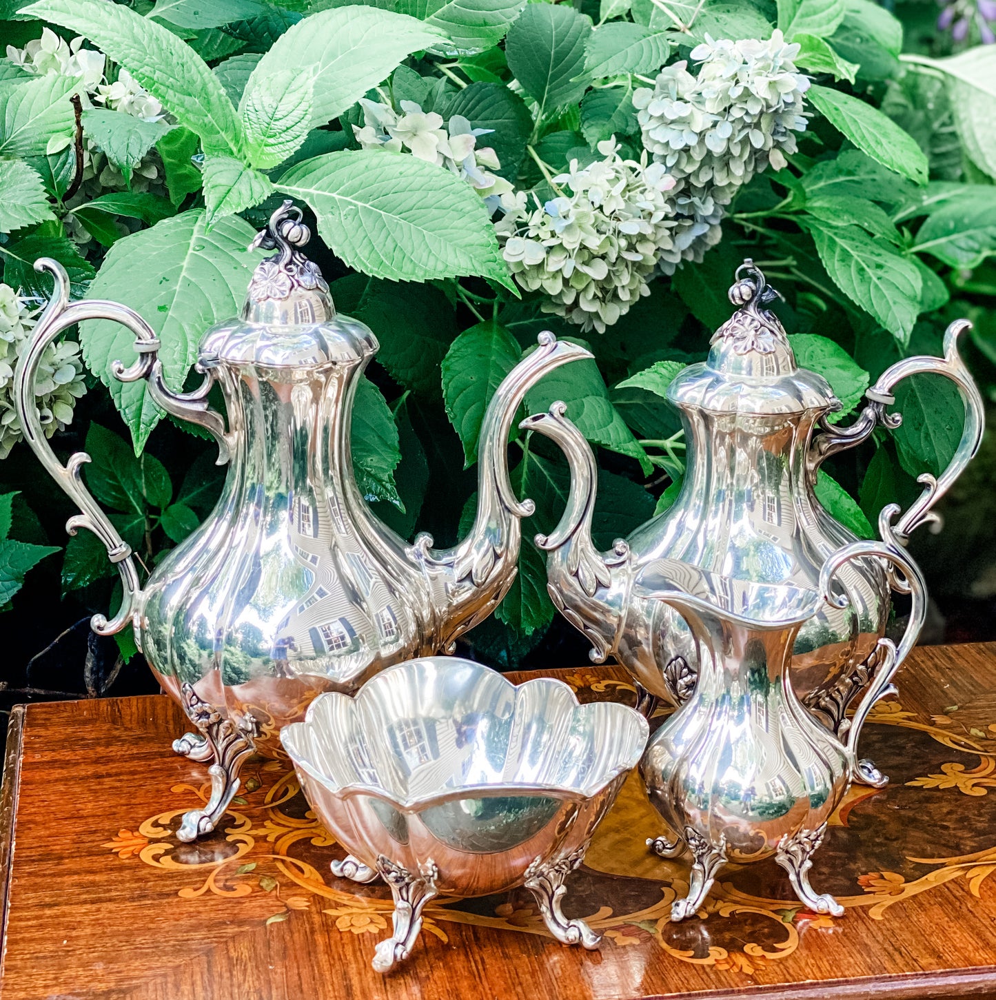 Outstanding Reed And Barton Tea Set