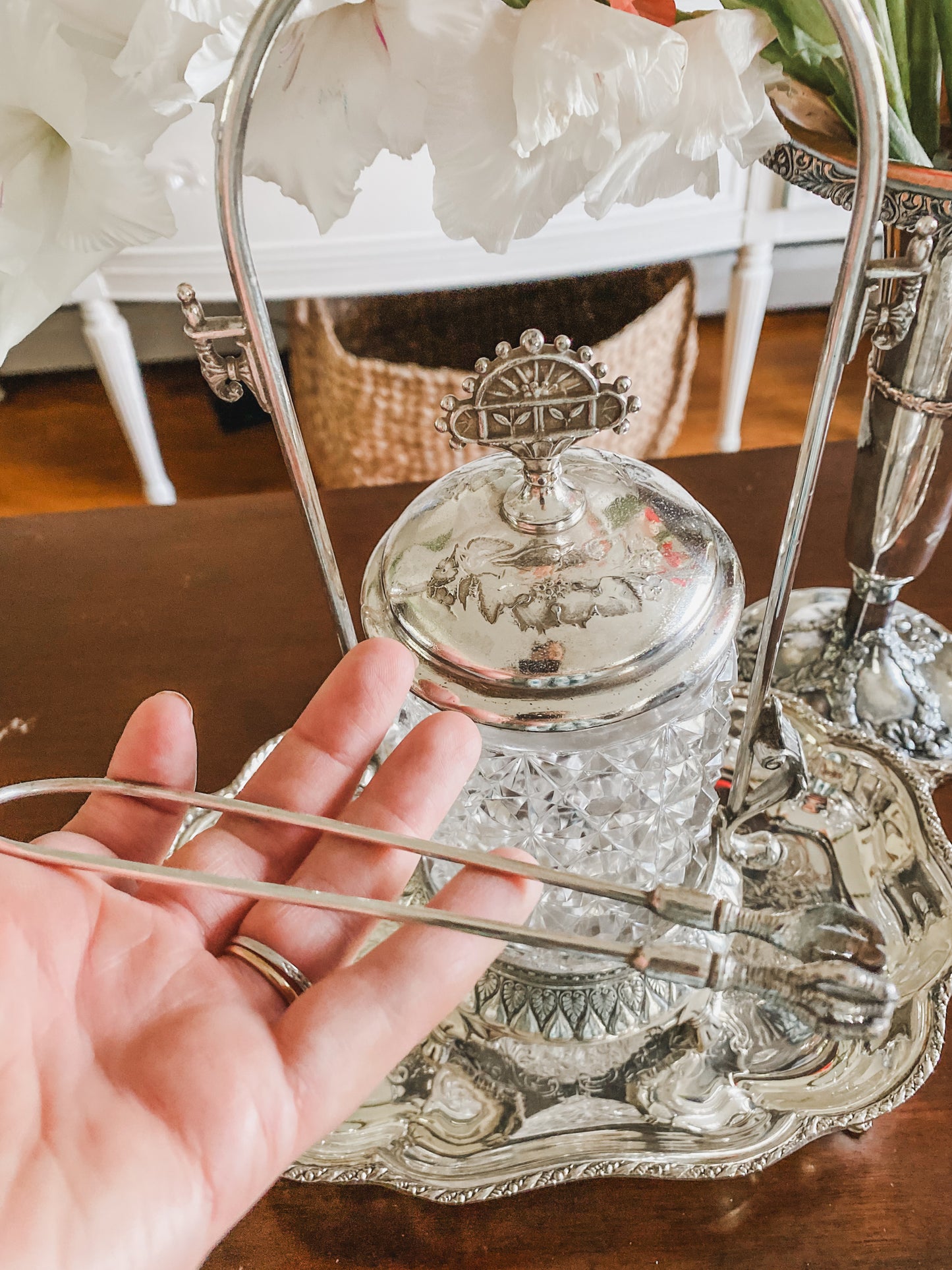 Victorian Pickle Castor Circa Late 1800's