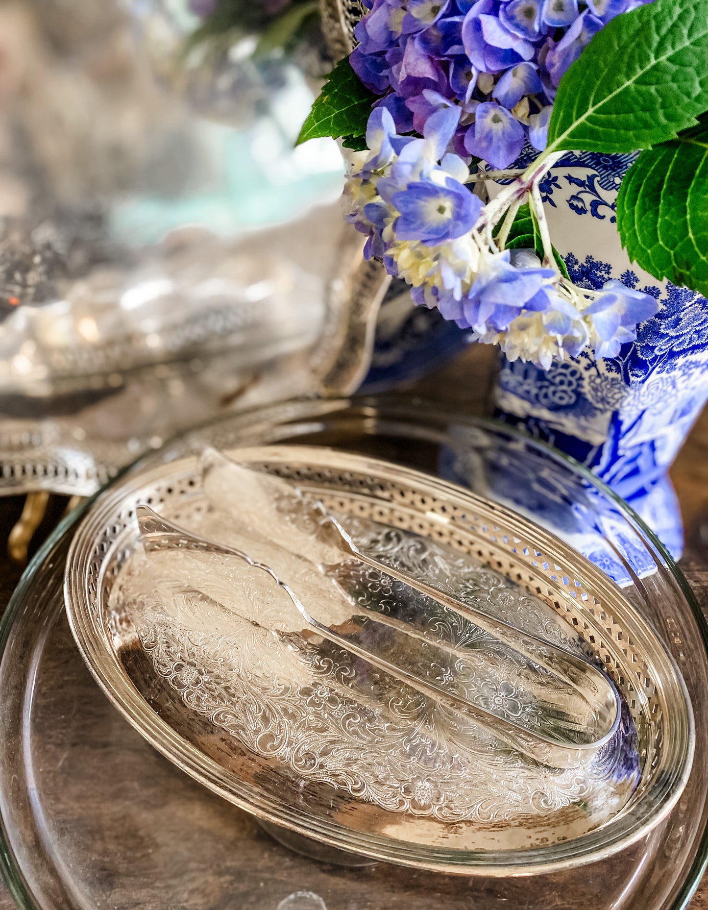 Charming Antique English Tongs