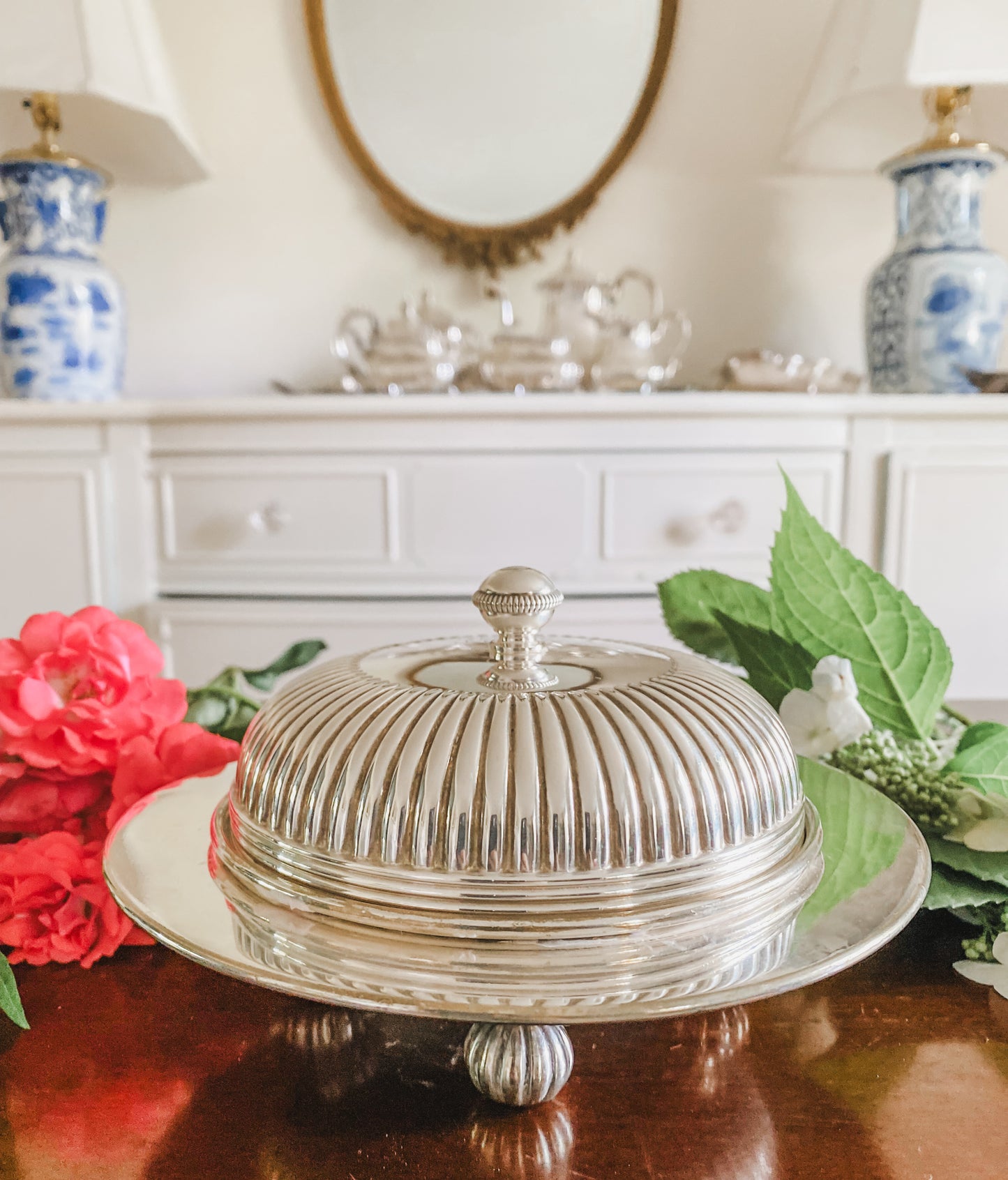 Made in 1889 Gorham Butter Dome