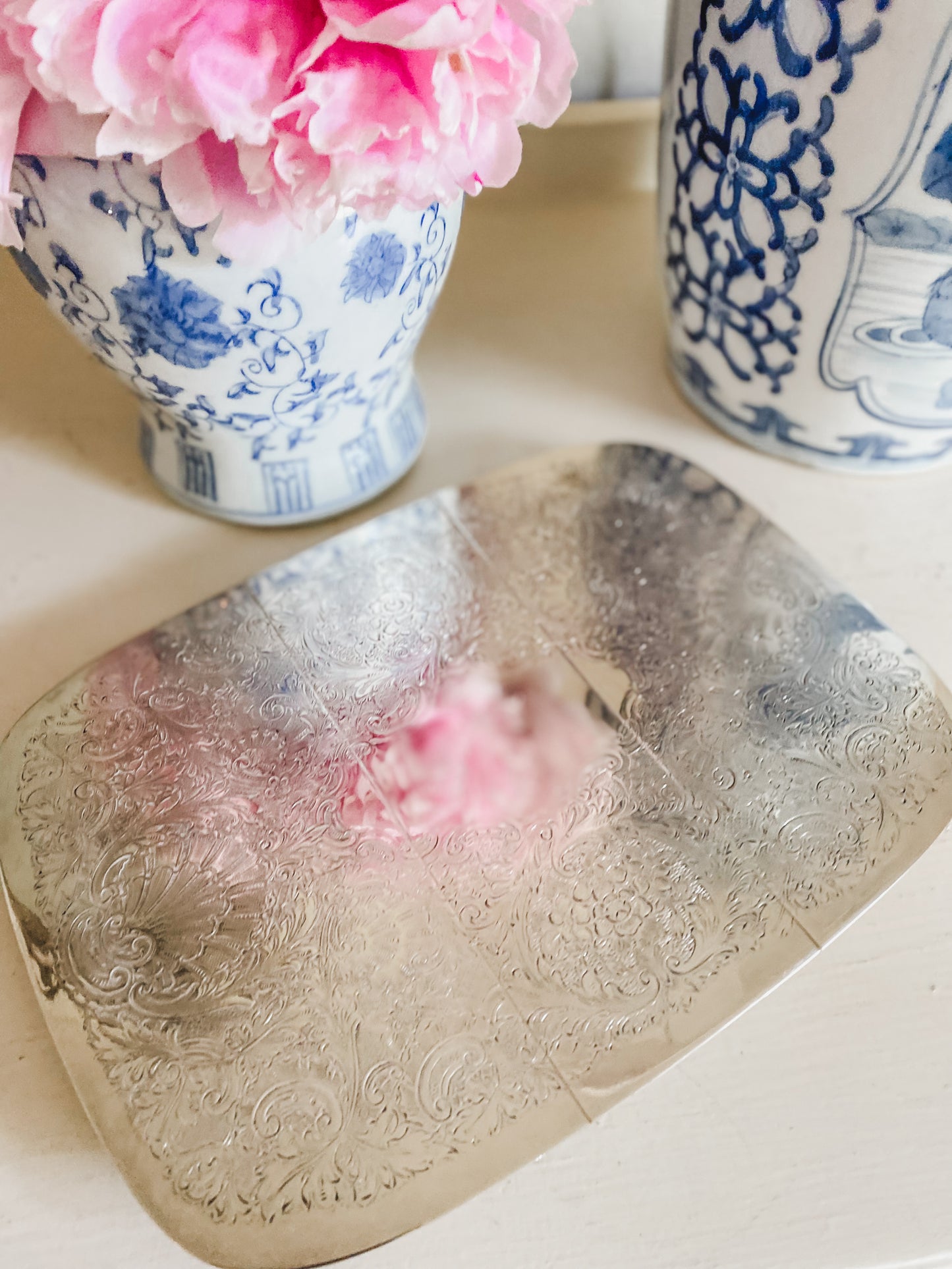 Striking Engraved Extendable Trivet