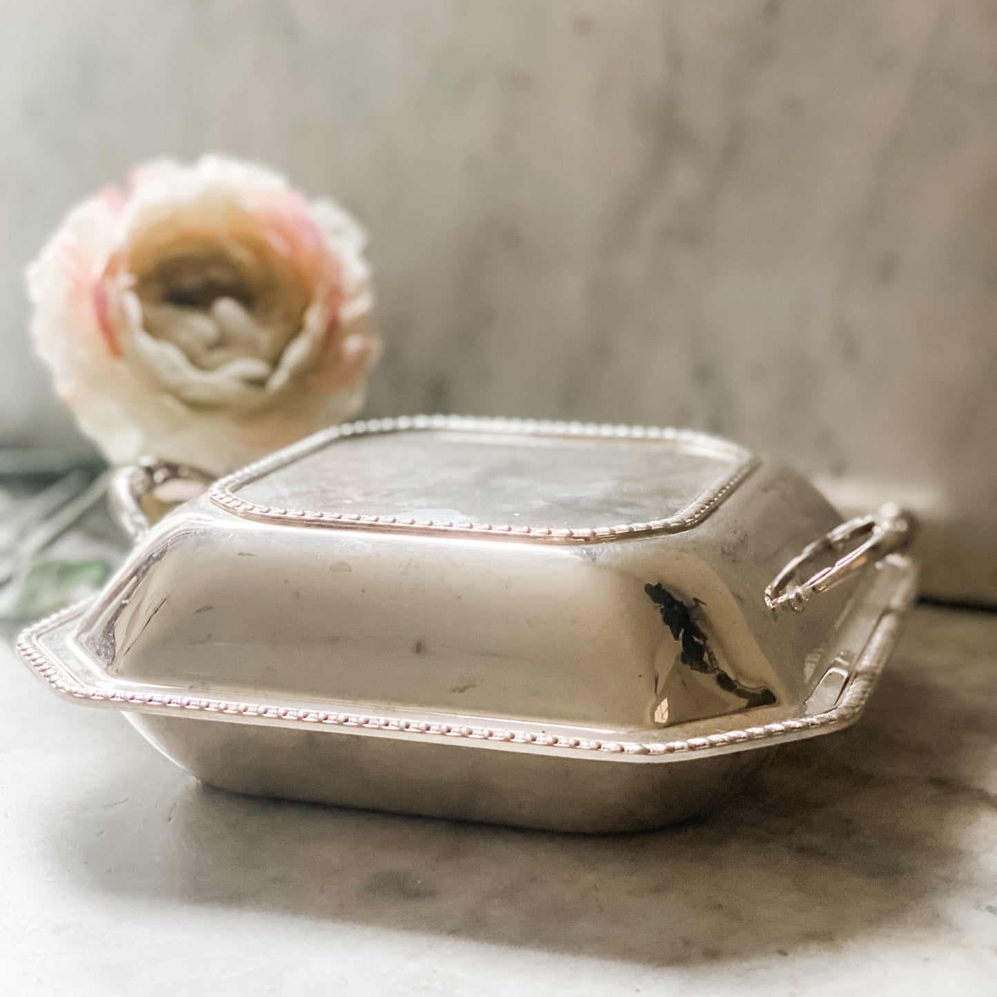 Delightful Roped Edge Covered Dish