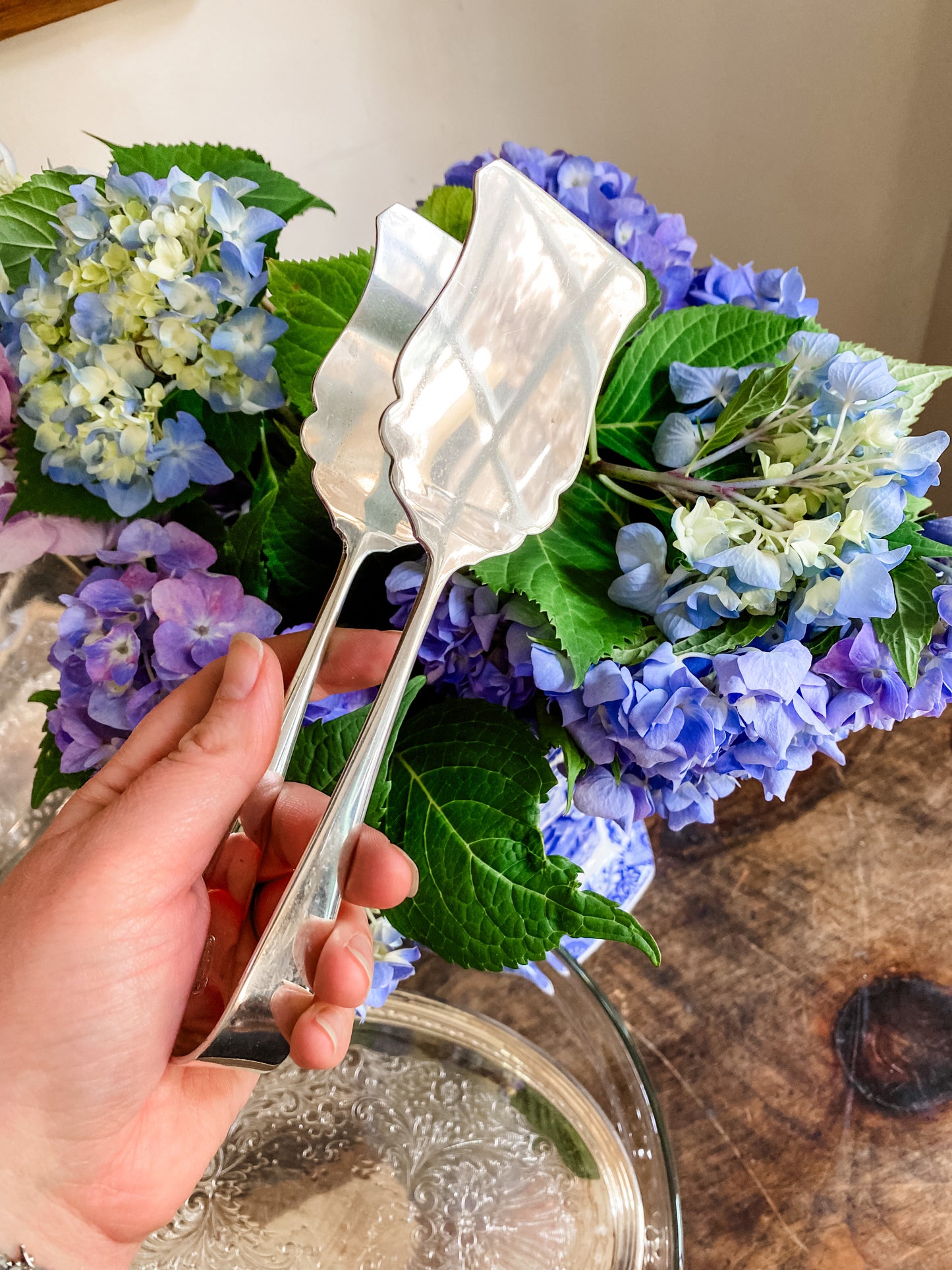 Charming Antique English Tongs