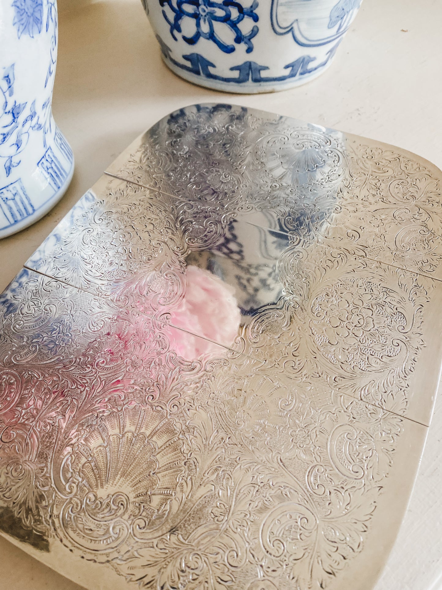 Striking Engraved Extendable Trivet