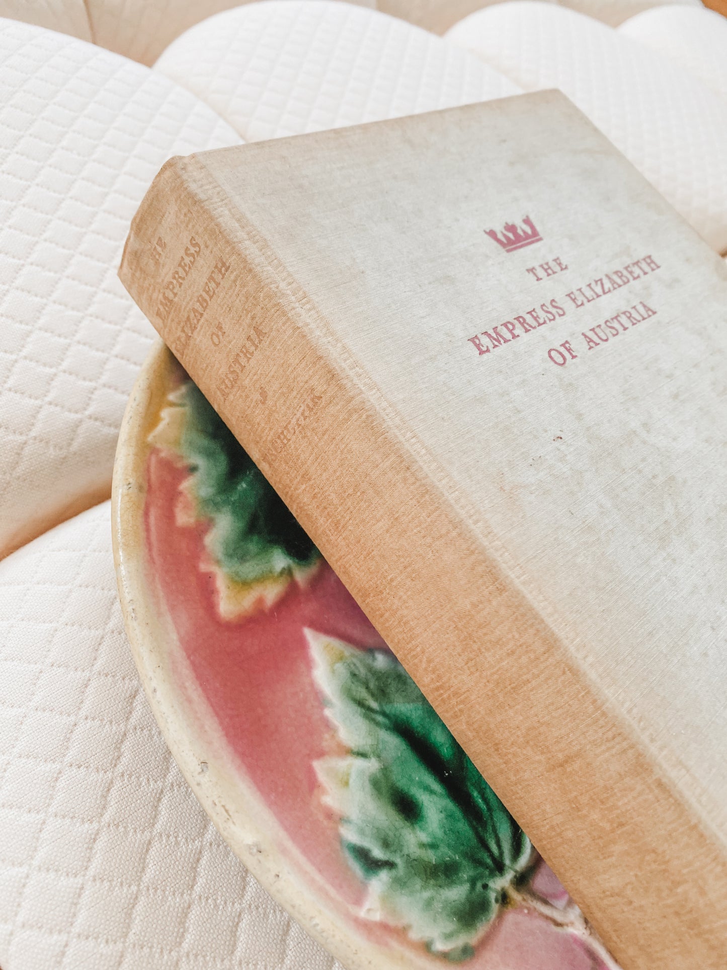 1930's Decorative Book in Pink