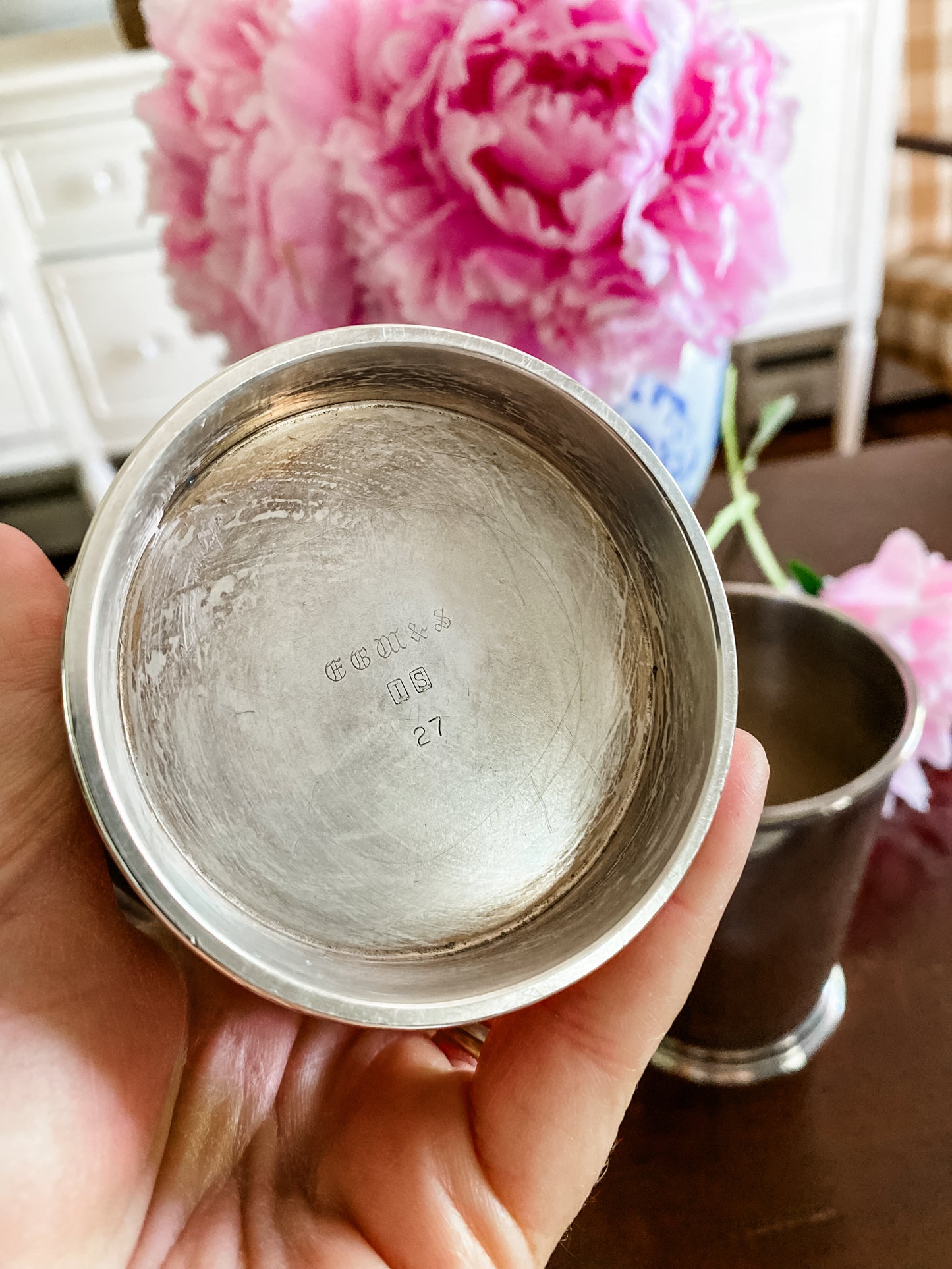 Set of 4 E.G. Webster & Son Mint Julep Cups