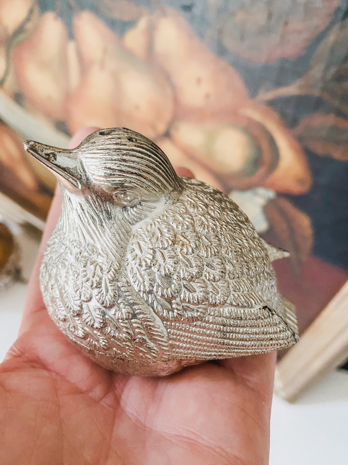 Darling set of  salt and pepper bird shakers