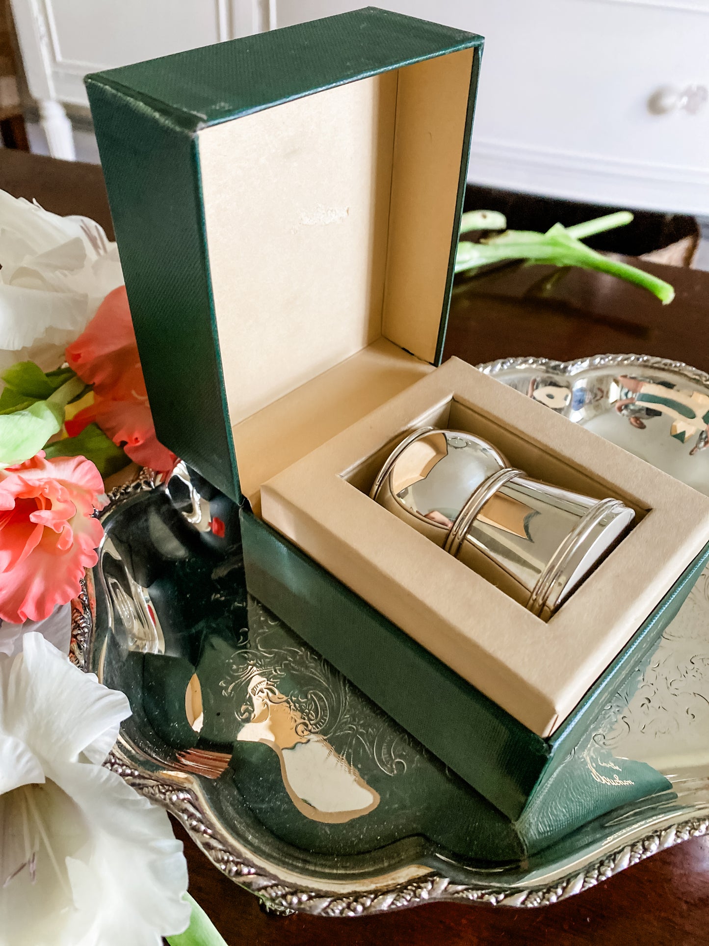 Premier Silver Manufacturer, Christofle, Keepsake Cork Holder