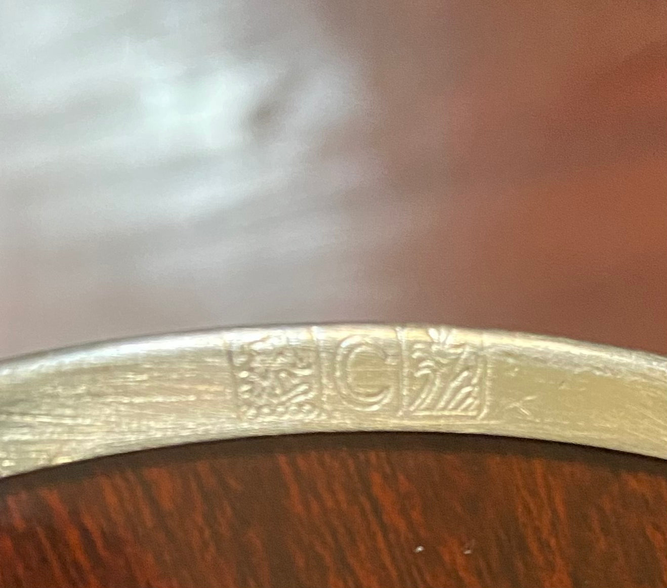 Large Antique Bottle Coaster