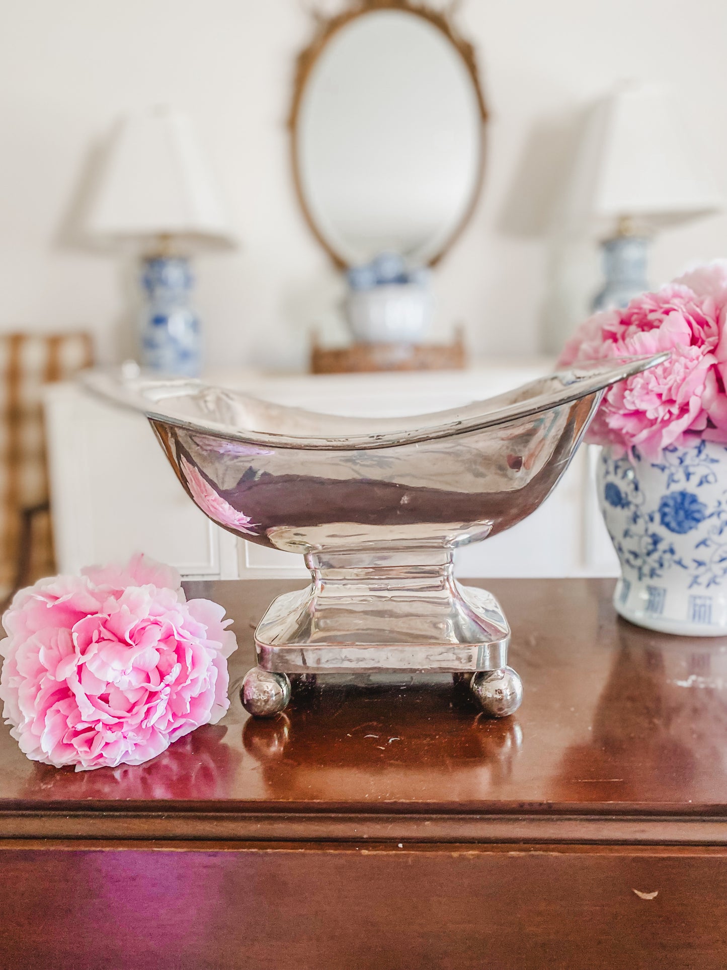 "Old Sheffield Plate" Valuable Antique English Centerpiece