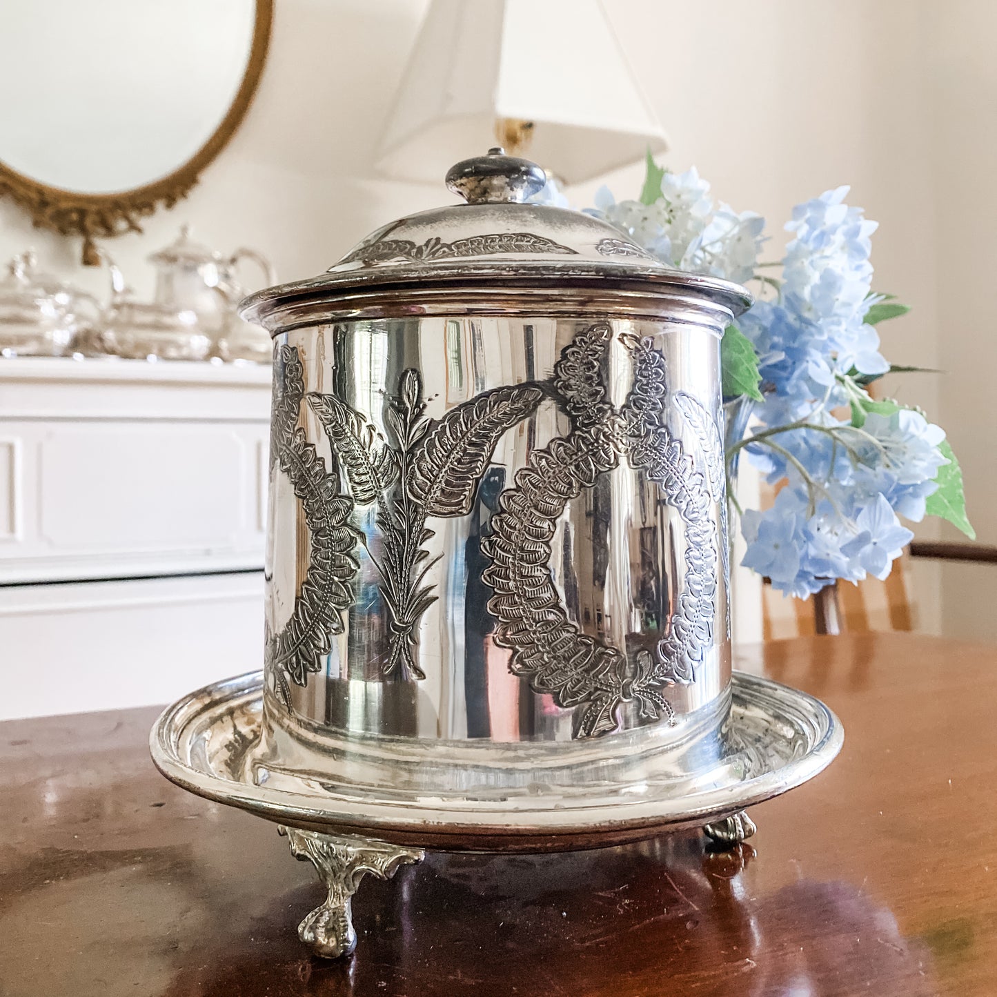 Antique Biscuit Barrel