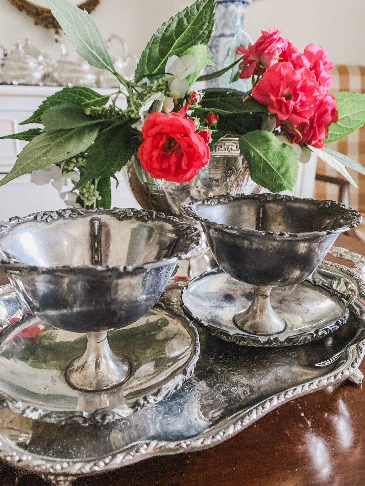 Pair of Grapefruit Dishes