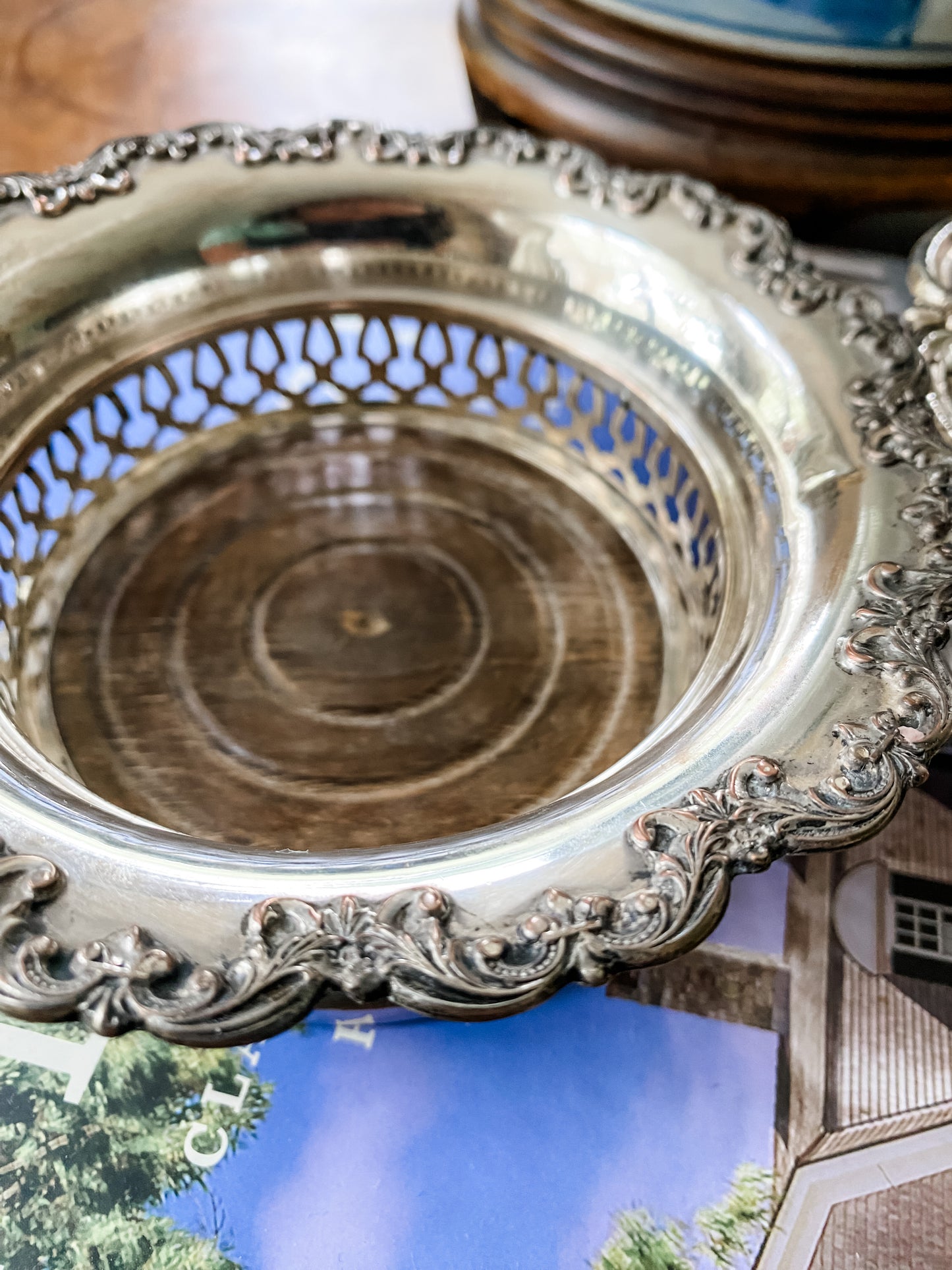 Intricate Antique Bottle Coasters