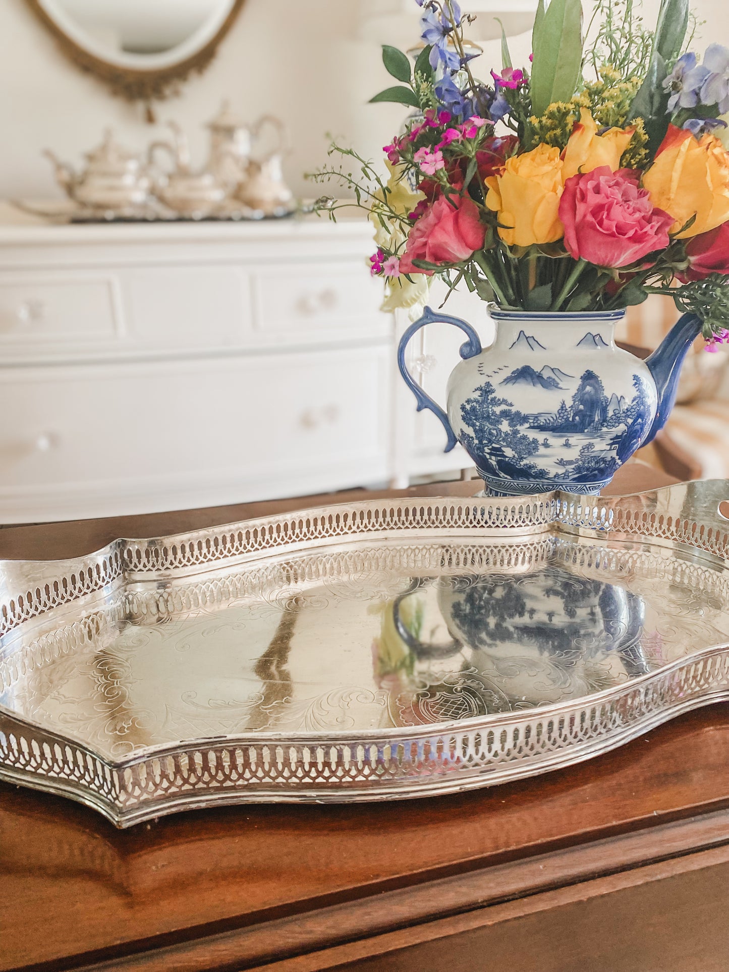 Special English Gallery Tray by Wilkinson and Sons in Birmingham England