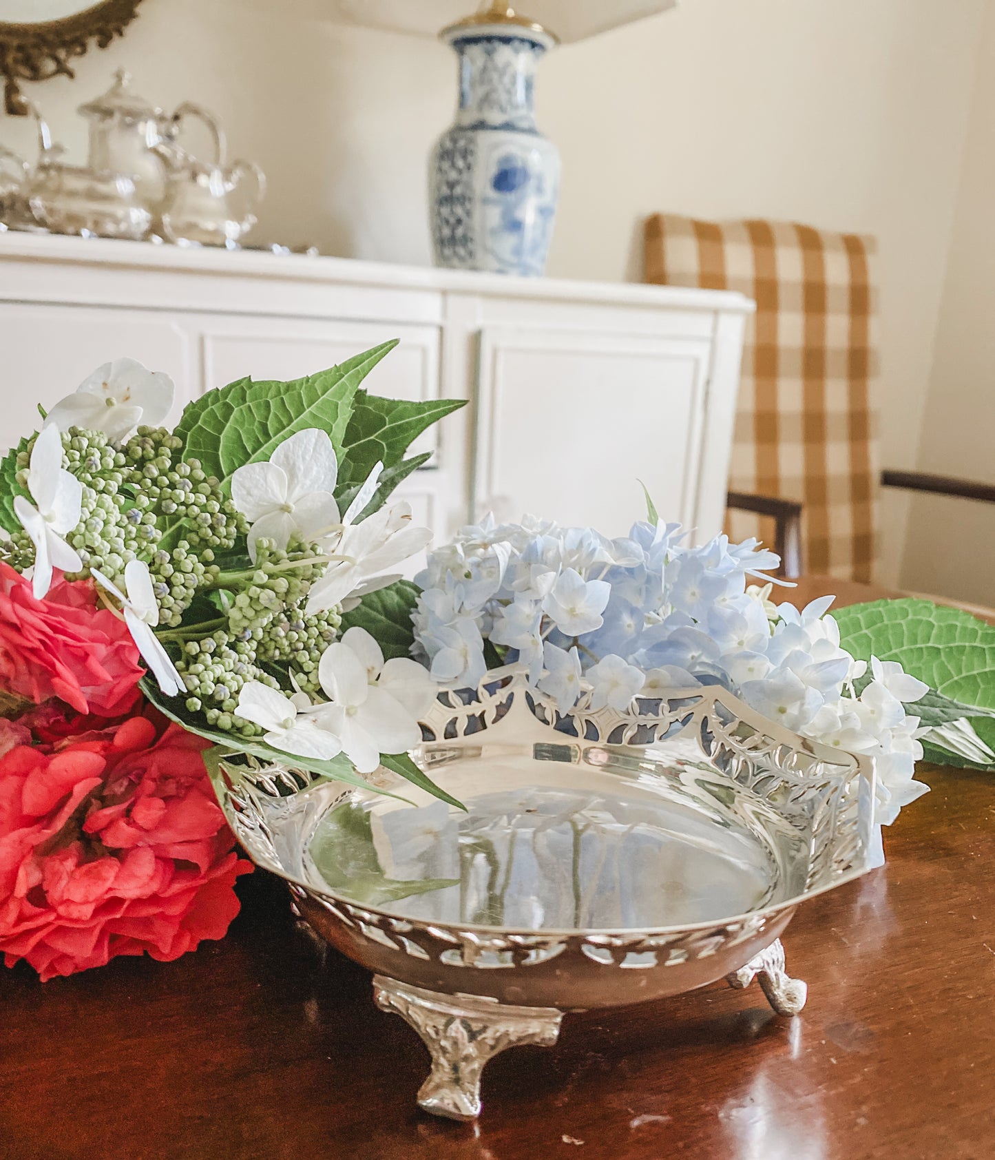 English Pierced Footed Dish