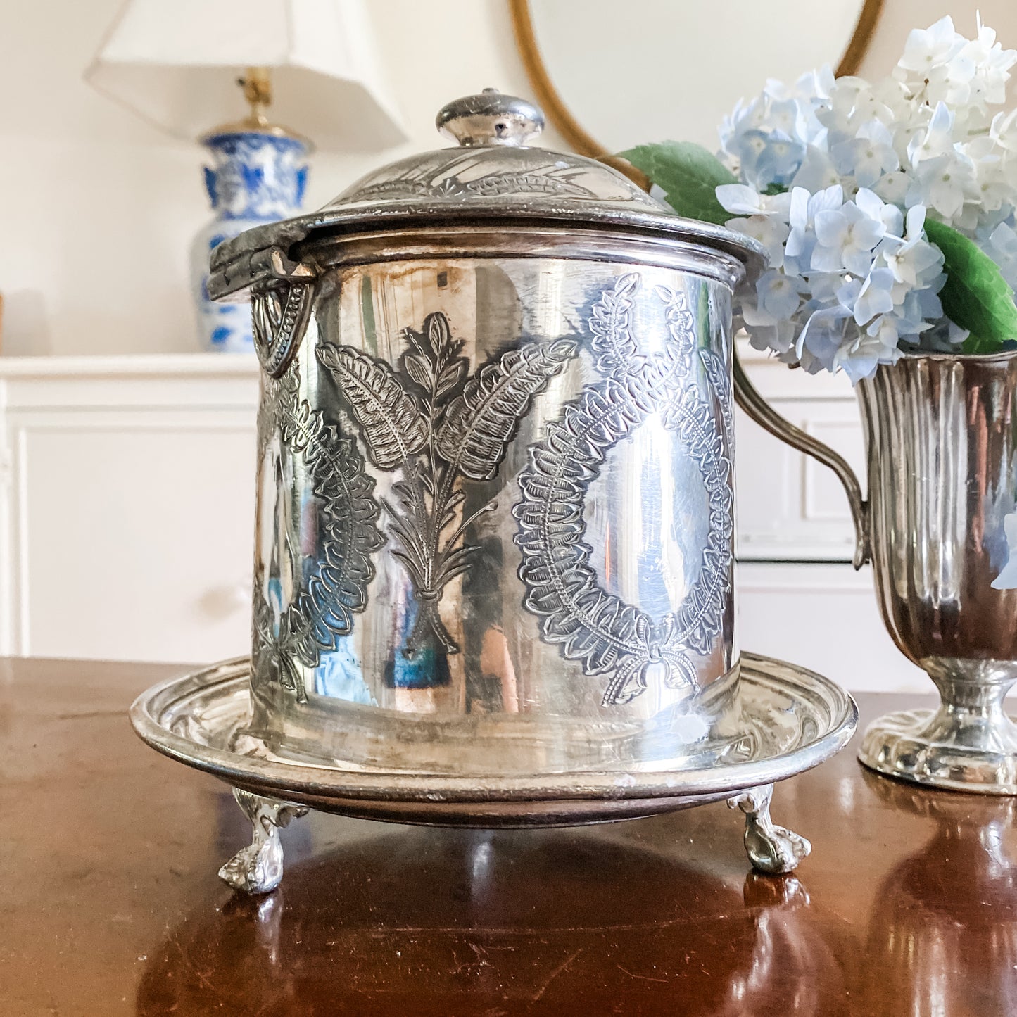 Antique Biscuit Barrel