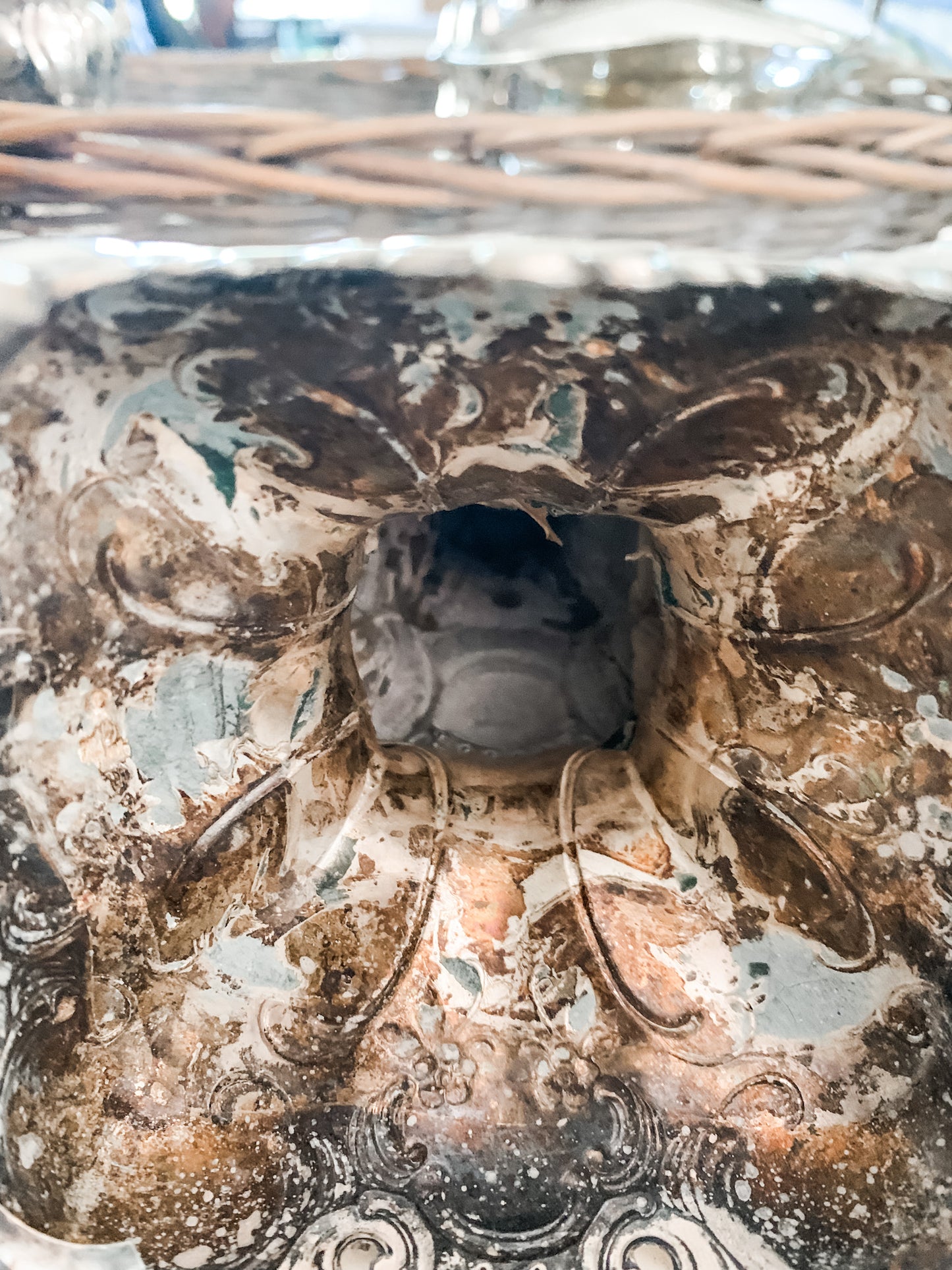 Gorgeous Antique Swedish Repousse Candlesticks